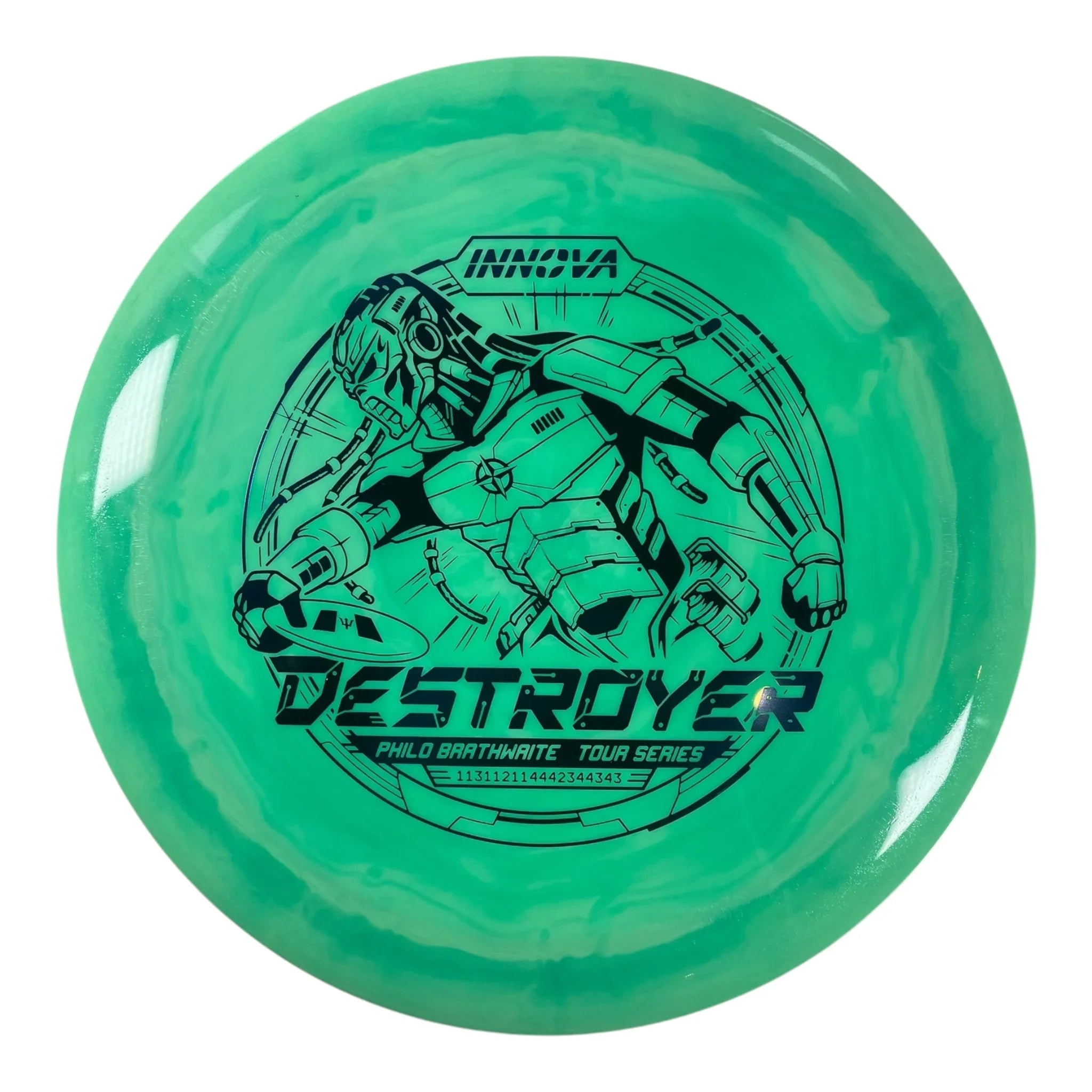 Innova Champion Discs Destroyer | Star | Green/Blue 167g (Philo Brathwaite) Disc Golf