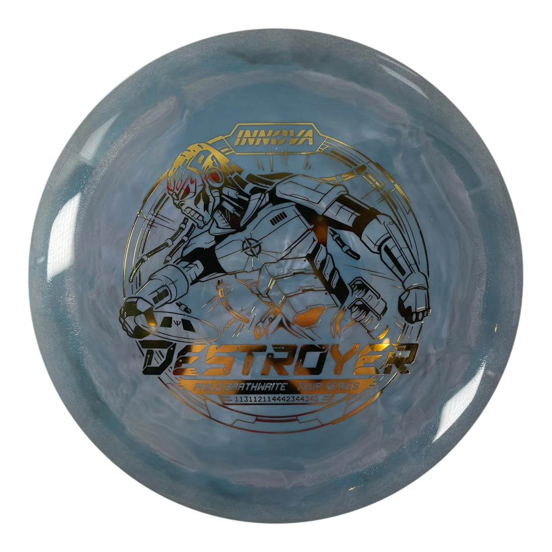 Innova Champion Discs Destroyer | Star | Grey/Gold 167g (Philo Brathwaite) Disc Golf