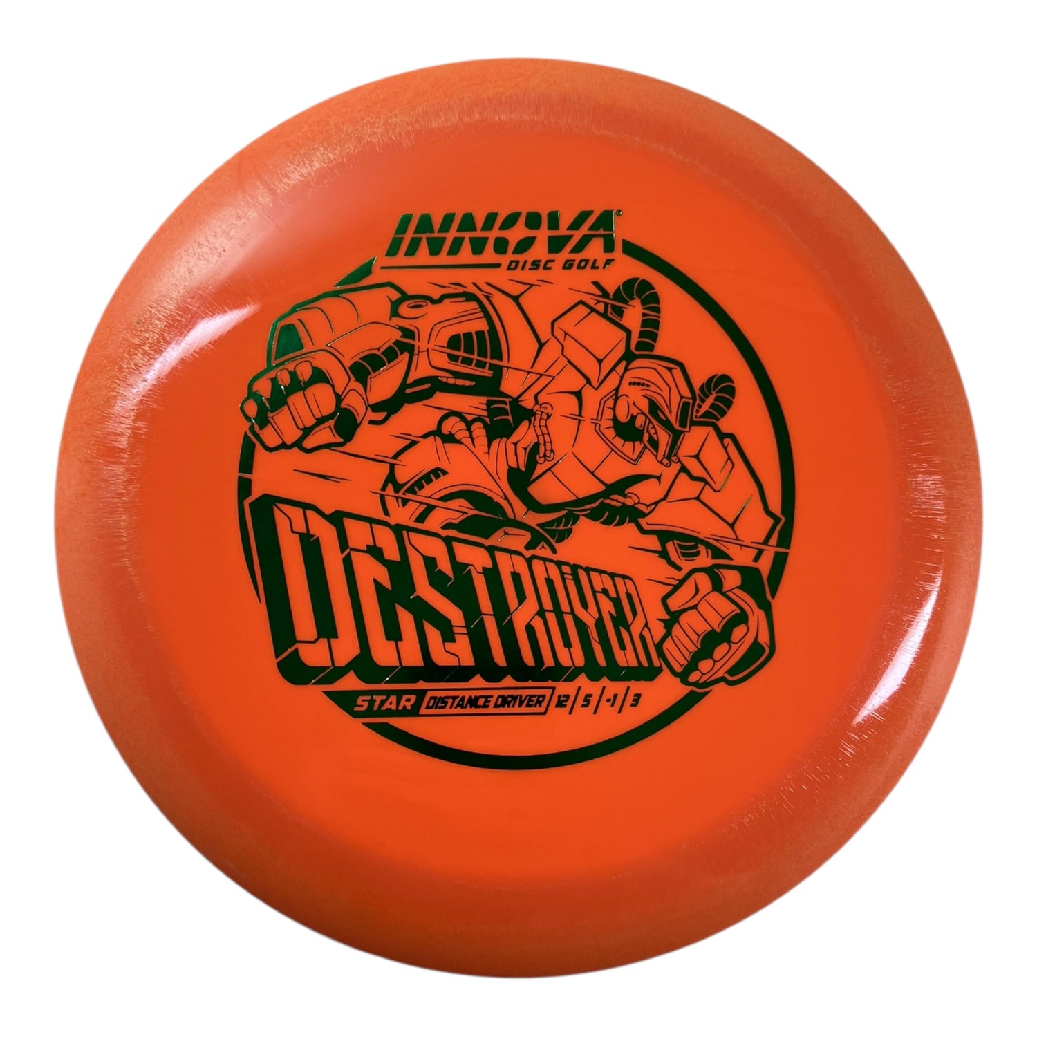 Innova Champion Discs Destroyer | Star | Orange/Green 164g Disc Golf