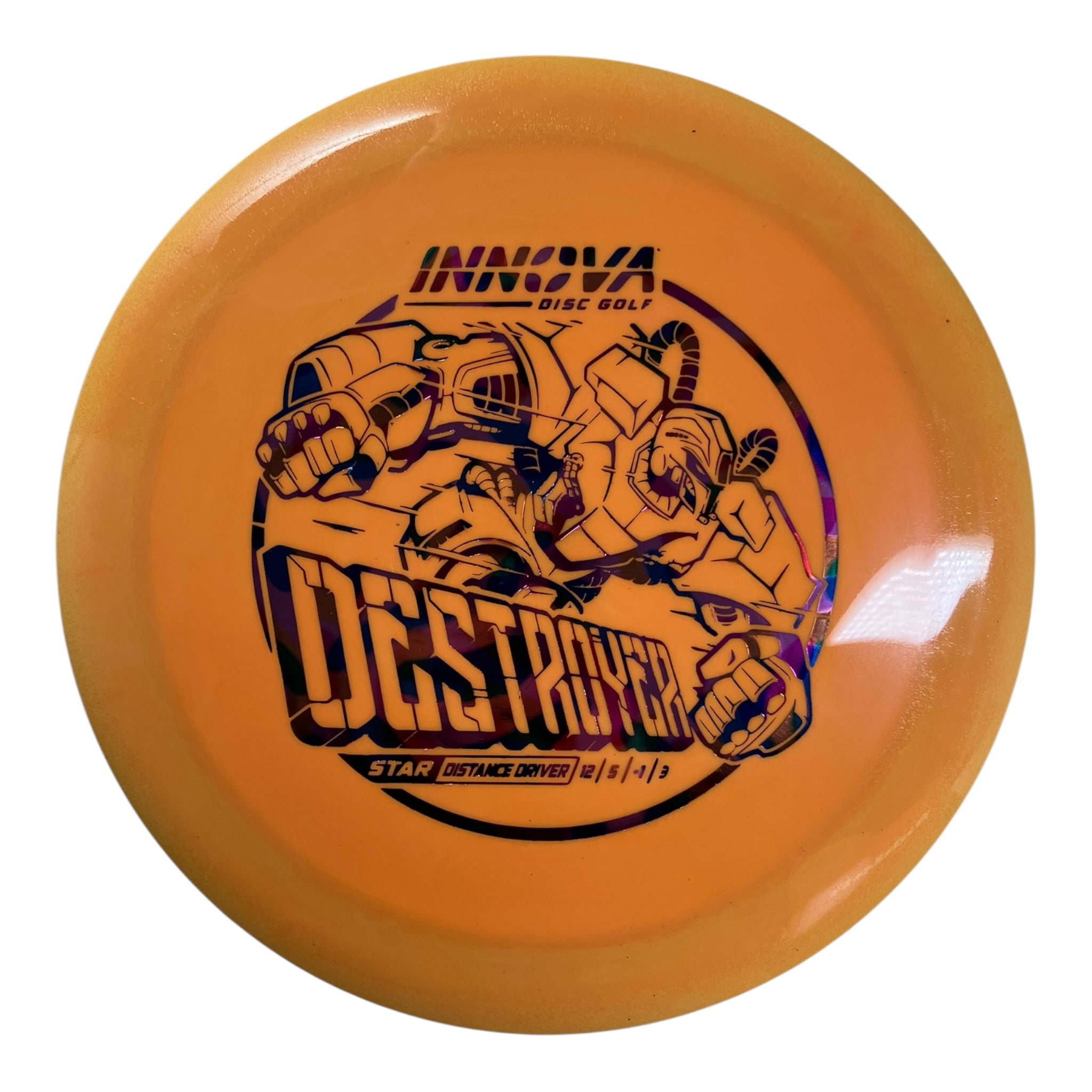 Innova Champion Discs Destroyer | Star | Orange/Multi 158g Disc Golf
