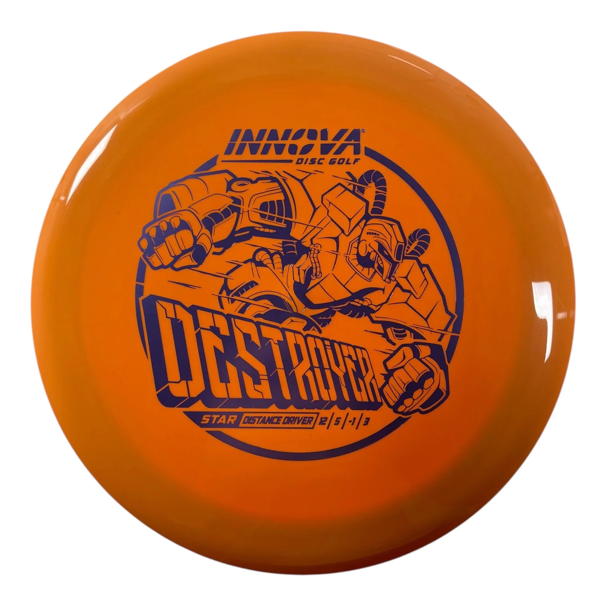 Innova Champion Discs Destroyer | Star | Orange/Purple 175g Disc Golf