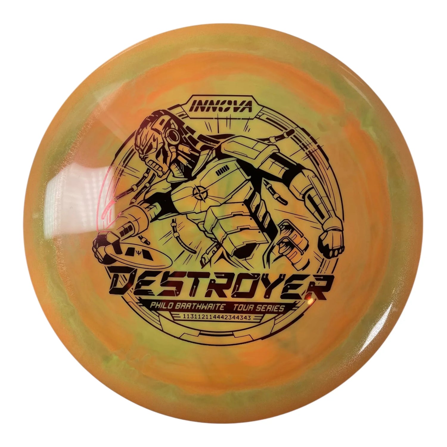 Innova Champion Discs Destroyer | Star | Orange/Red 167g (Philo Brathwaite) Disc Golf