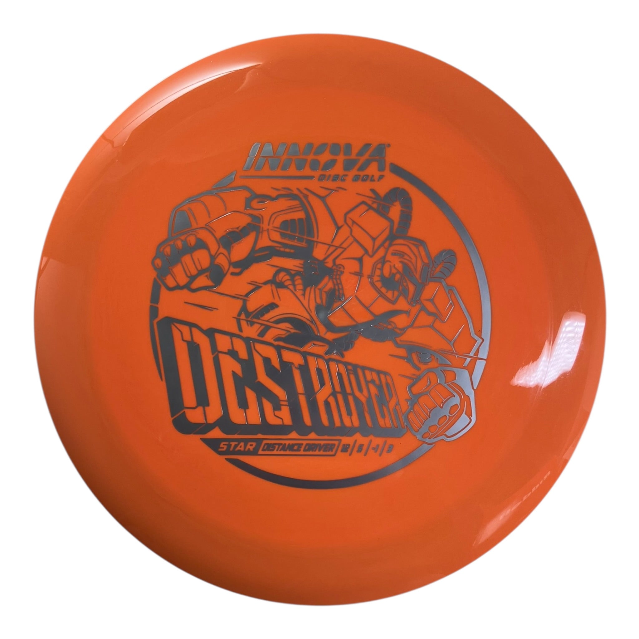 Innova Champion Discs Destroyer | Star | Orange/Silver 174g Disc Golf