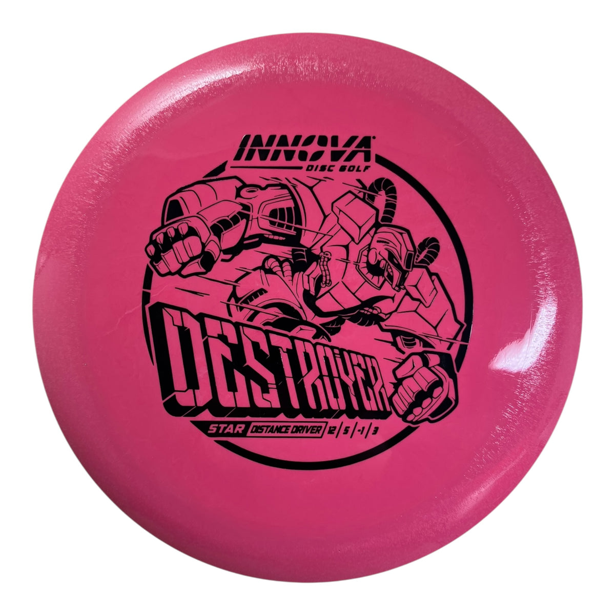 Innova Champion Discs Destroyer | Star | Pink/Black 164g Disc Golf