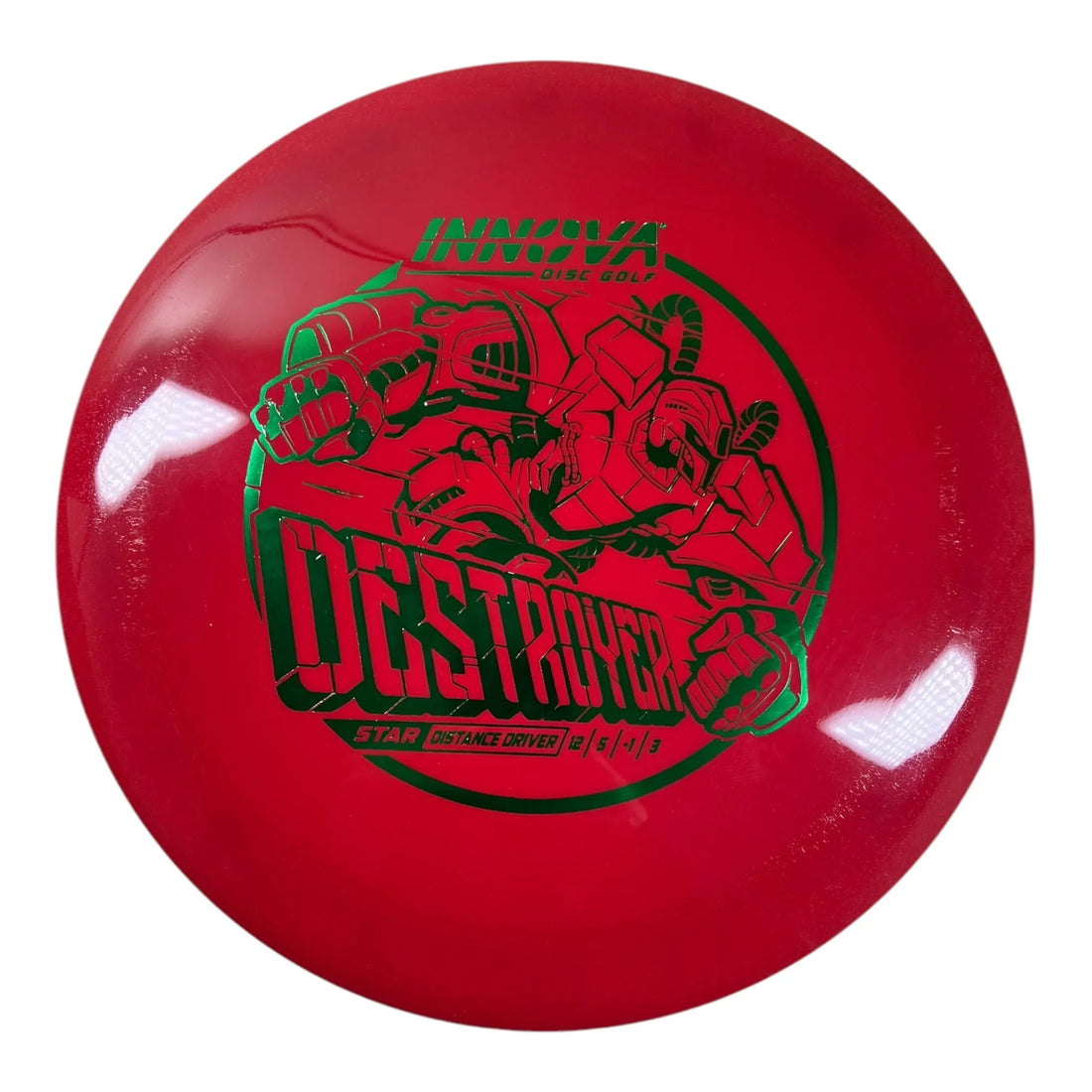Innova Champion Discs Destroyer | Star | Red/Green 159g Disc Golf