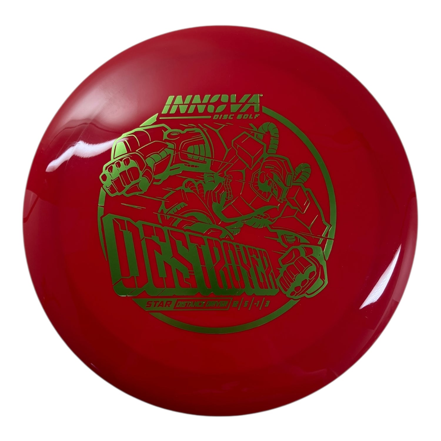 Innova Champion Discs Destroyer | Star | Red/Green 170g Disc Golf