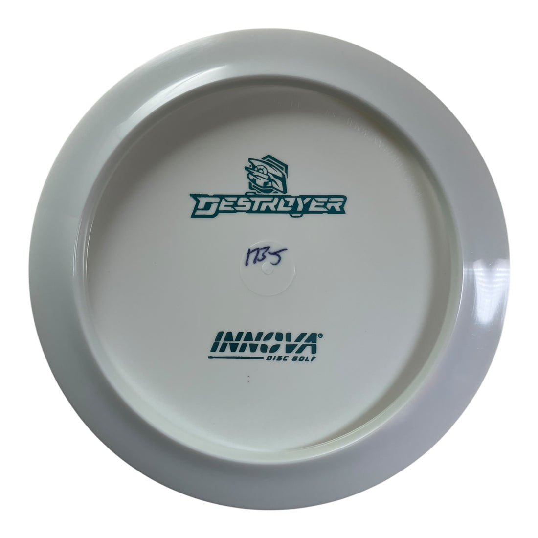 Innova Champion Discs Destroyer | Star | White/Blue 175g (Bottom Stamp) Disc Golf