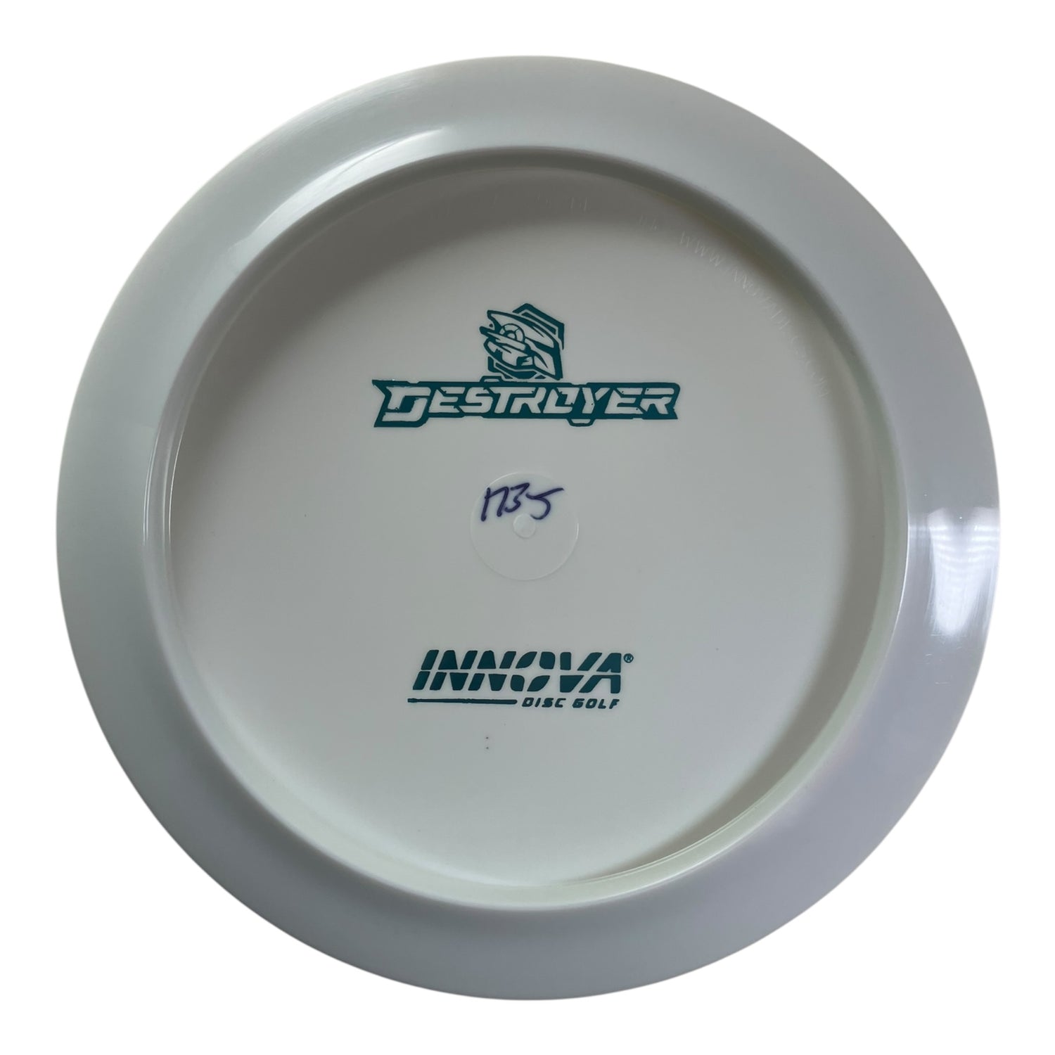 Innova Champion Discs Destroyer | Star | White/Blue 175g (Bottom Stamp) Disc Golf