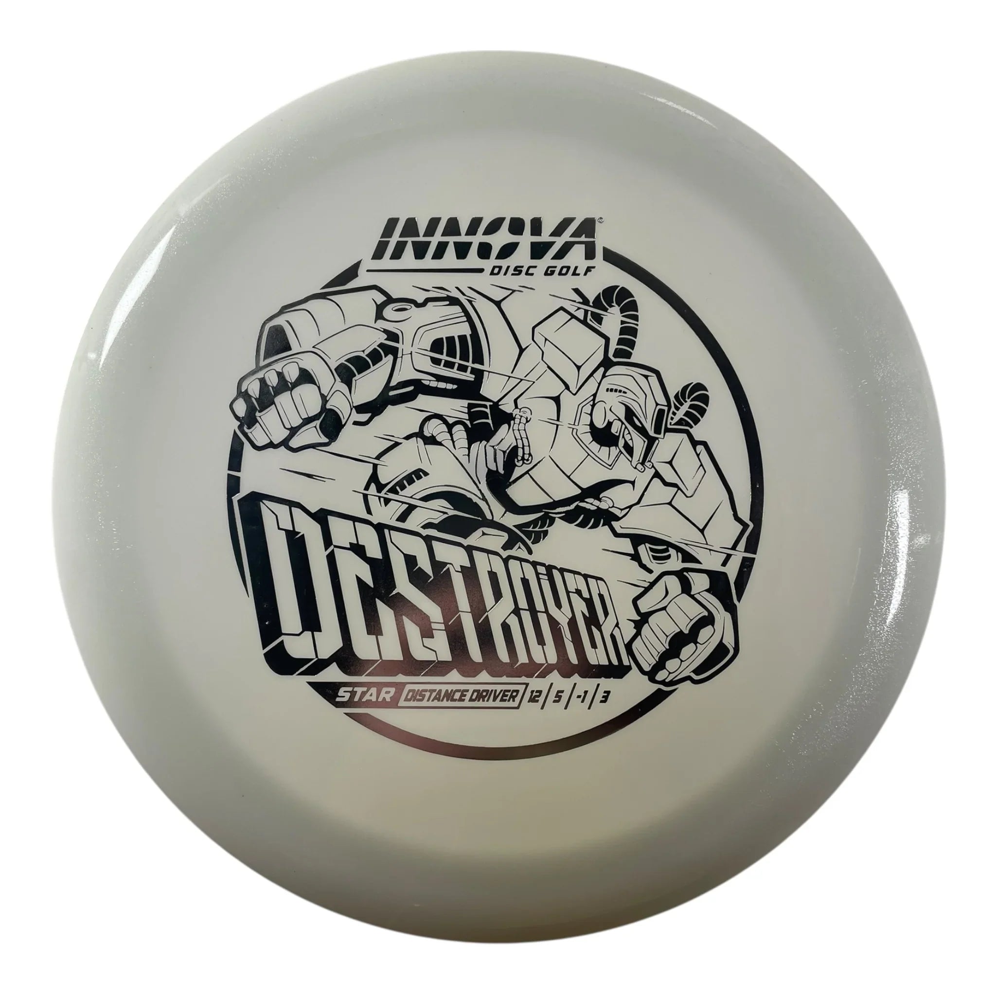 Innova Champion Discs Destroyer | Star | White/Silver 168g Disc Golf