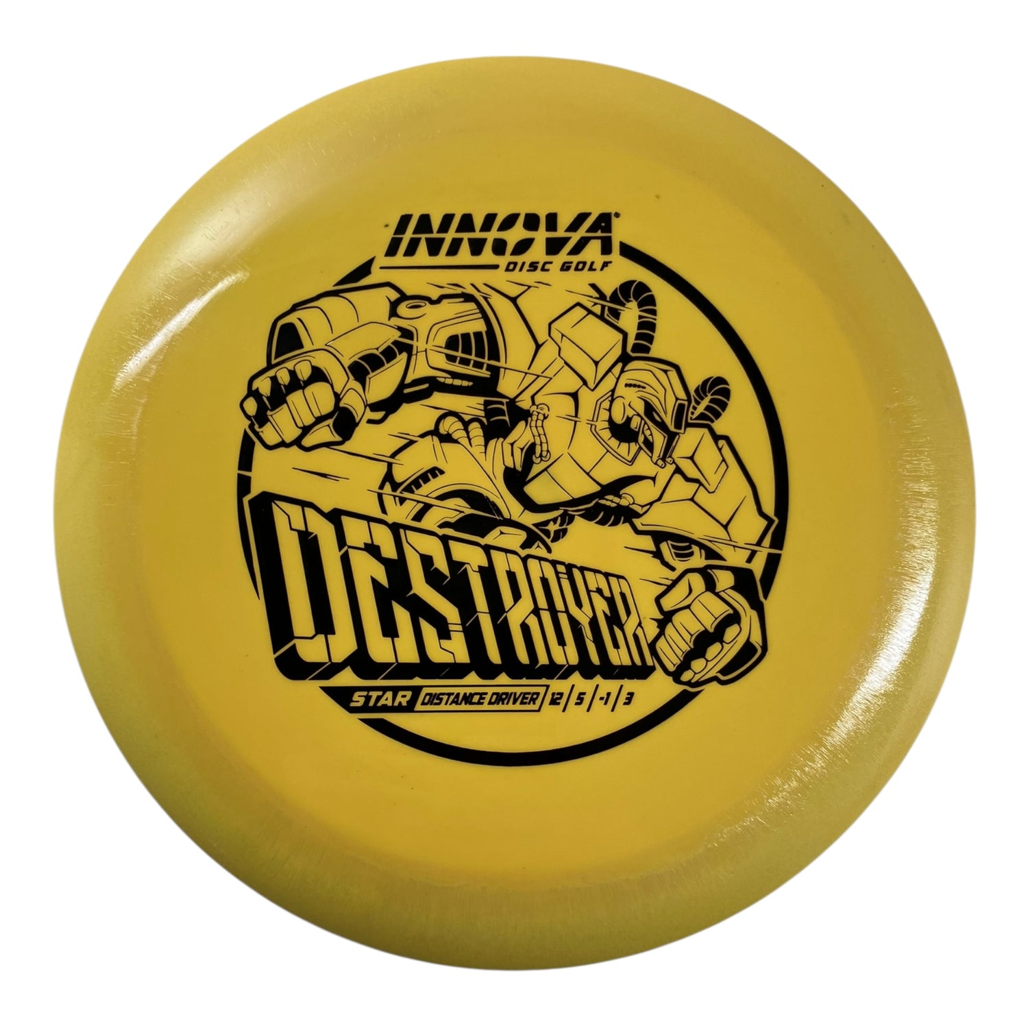 Innova Champion Discs Destroyer | Star | Yellow/Black 163g Disc Golf