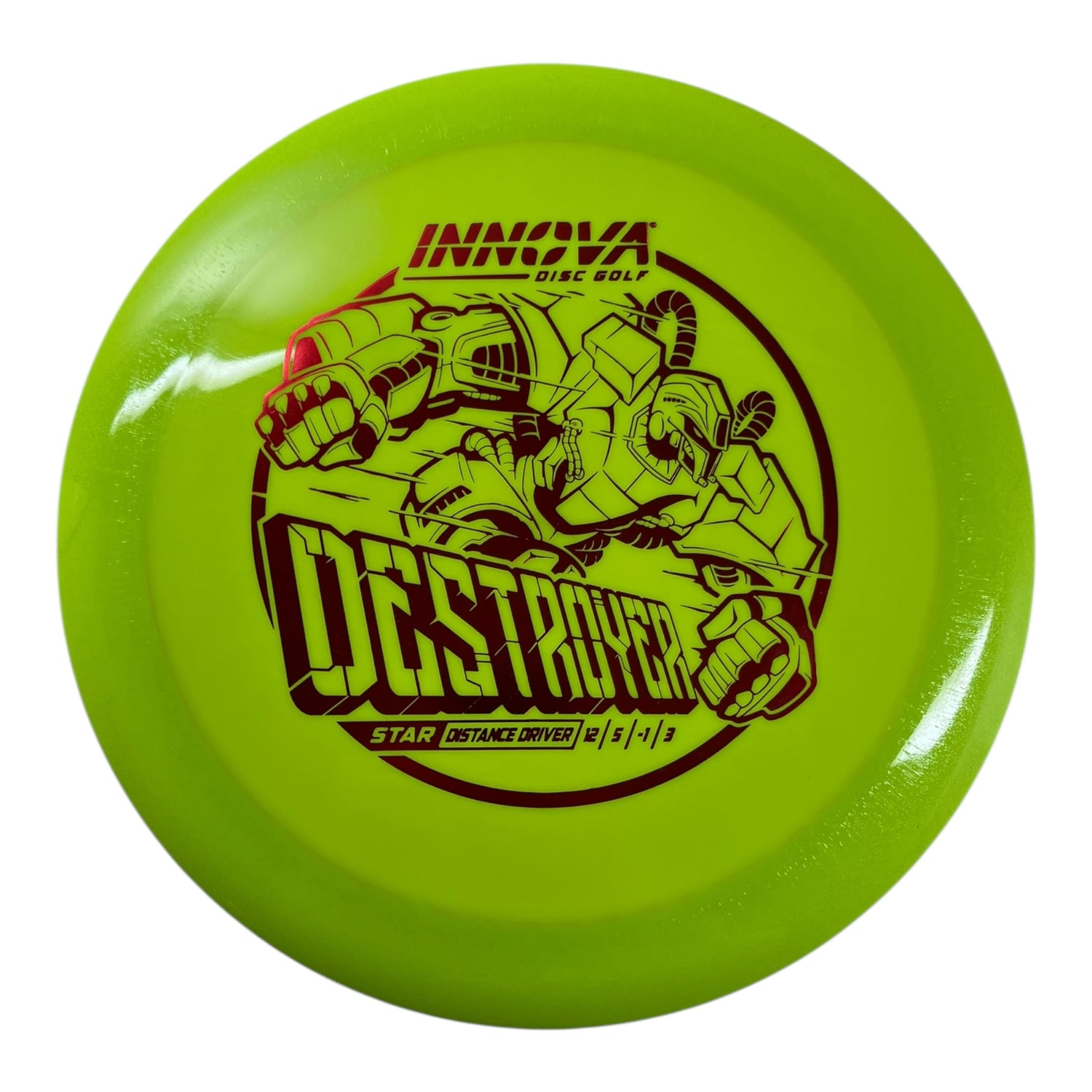 Innova Champion Discs Destroyer | Star | Yellow/Red 157g Disc Golf