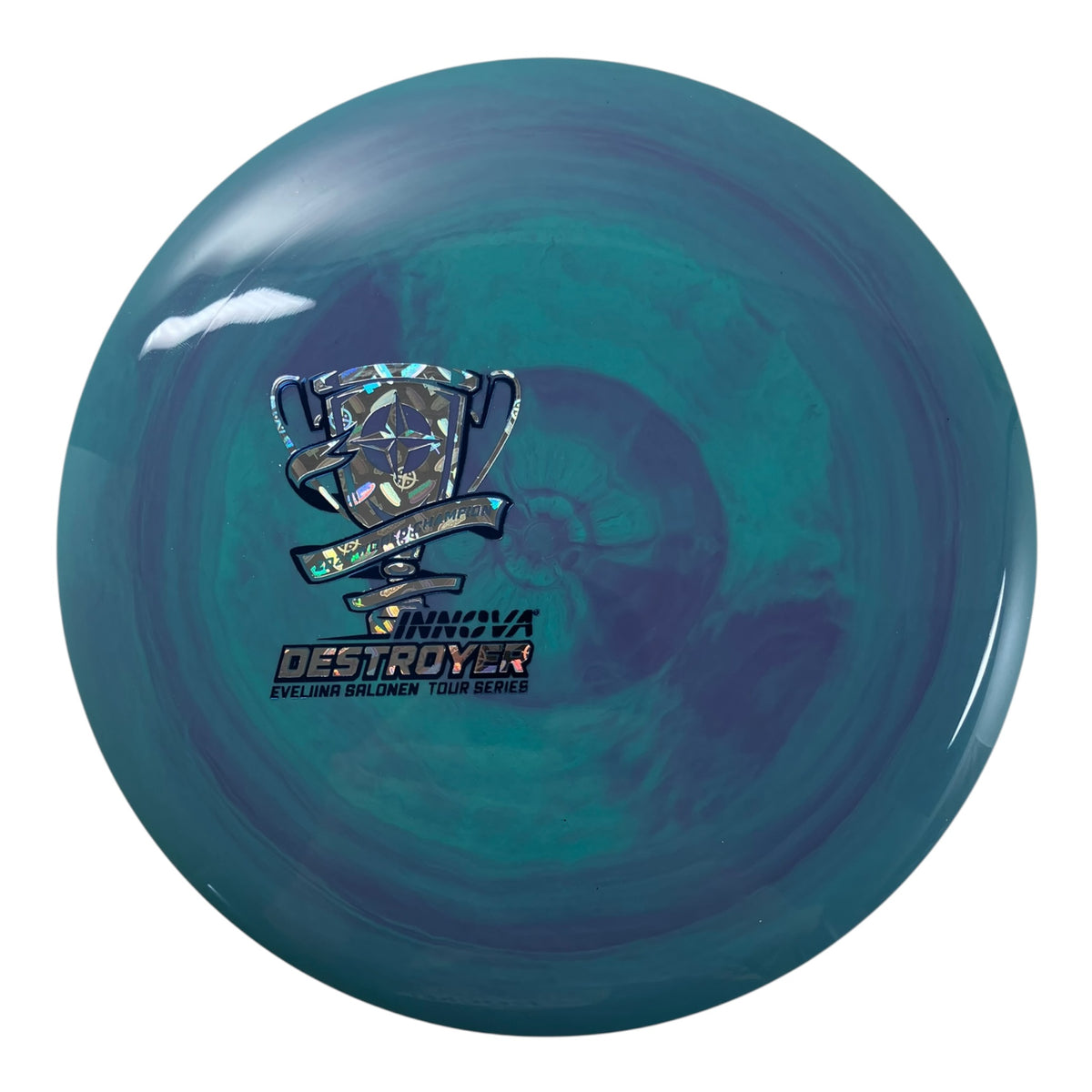 Innova Champion Discs Destroyer | Swirled Star | Blue/Innova 173g (Eveliina Salonen) Disc Golf