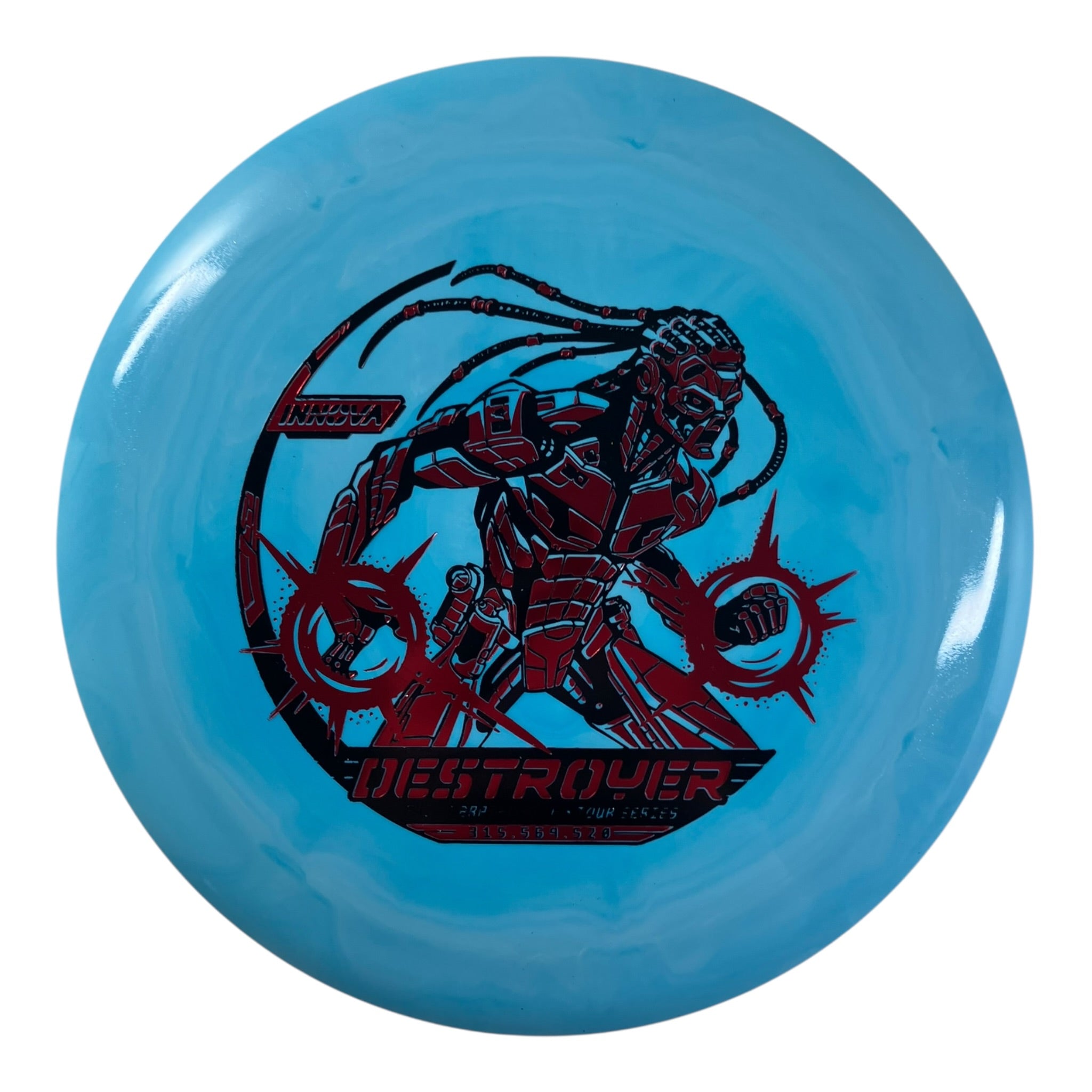 Innova Champion Discs Destroyer | Swirled Star | Blue/Red/Black 169g (2026 Philo Brathwaite) Disc Golf