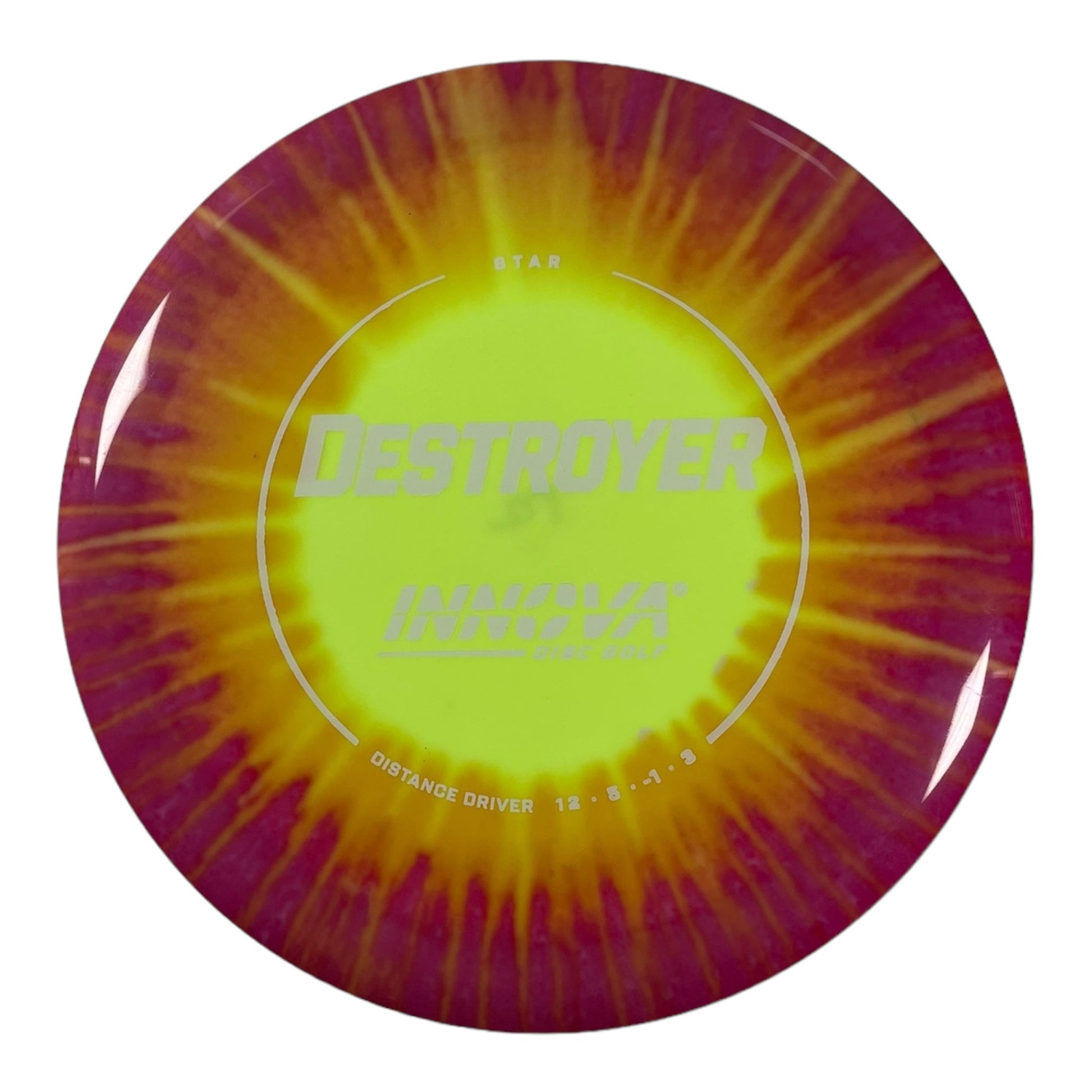 Innova Champion Discs Destroyer | Star I - Dye | Pink/White 172g Disc Golf