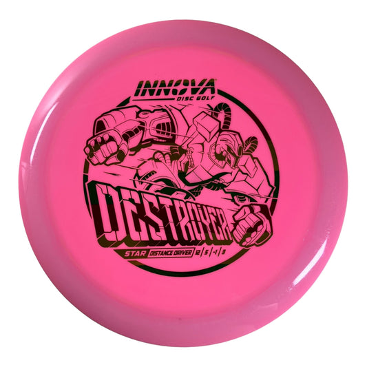 Innova Champion Discs Destroyer | Star | Pink/Rasta 173g Disc Golf