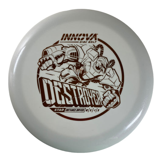 Innova Champion Discs Destroyer | Star | White/Gold 167g Disc Golf