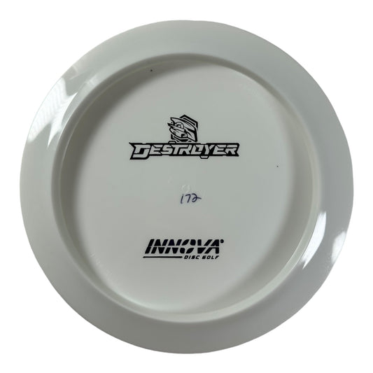 Innova Champion Discs Destroyer | Star | White/Purple 172g (Bottom Stamp) Disc Golf