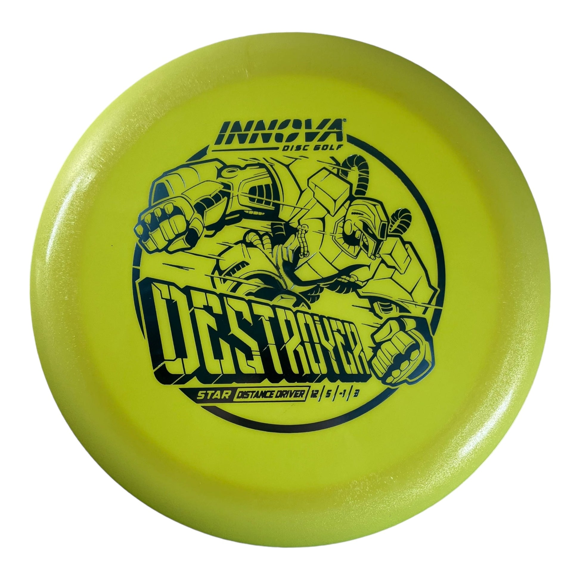 Innova Champion Discs Destroyer | Star | Yellow/Holo 149g Disc Golf