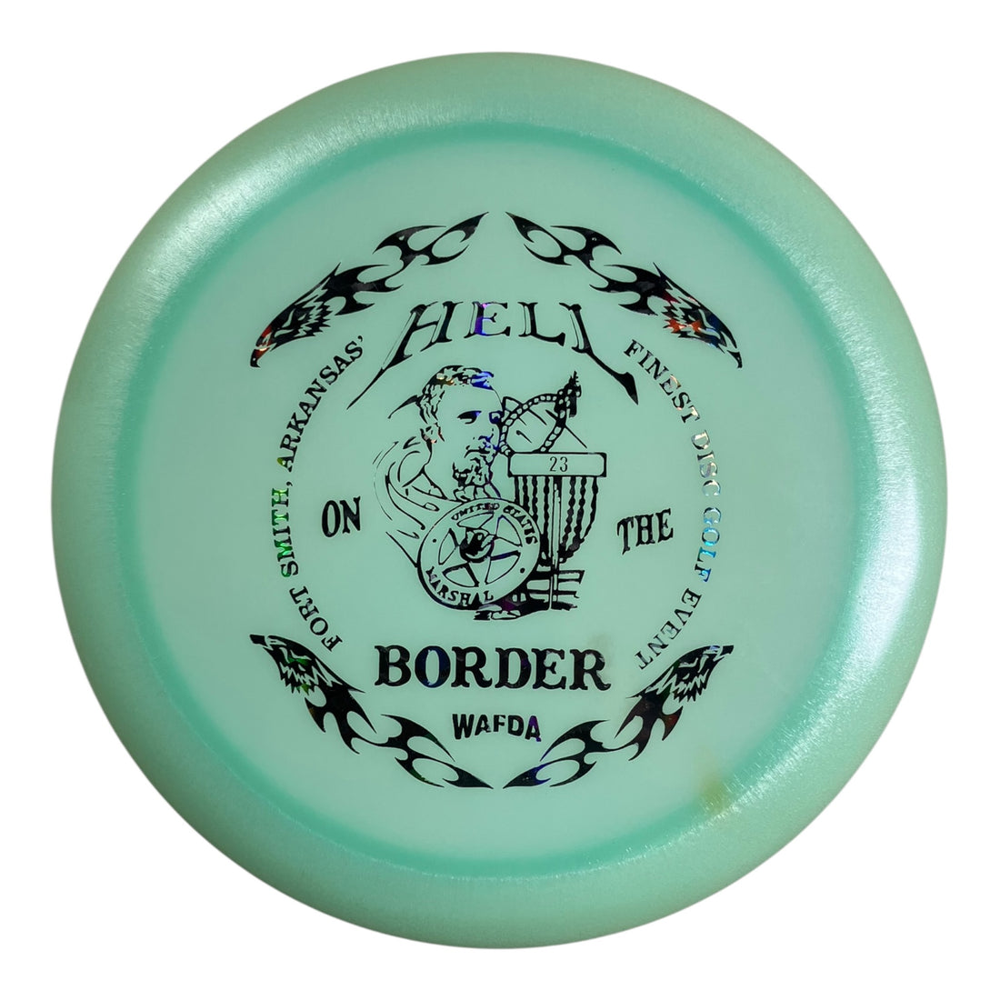 Innova Champion Discs Destroyer - Used Like New | Glow Champion | Blue/Black 171g (HOTB) Disc Golf