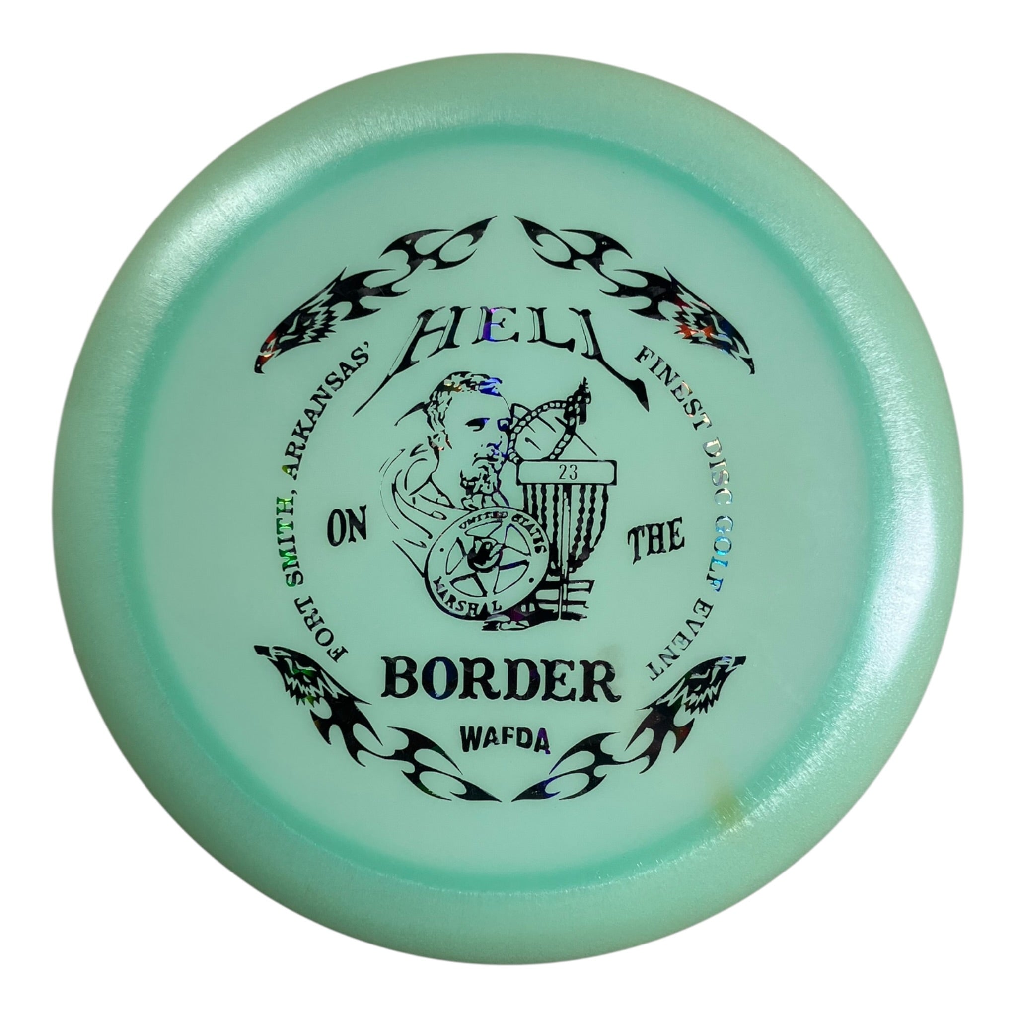 Innova Champion Discs Destroyer - Used Like New | Glow Champion | Blue/Black 171g (HOTB) Disc Golf