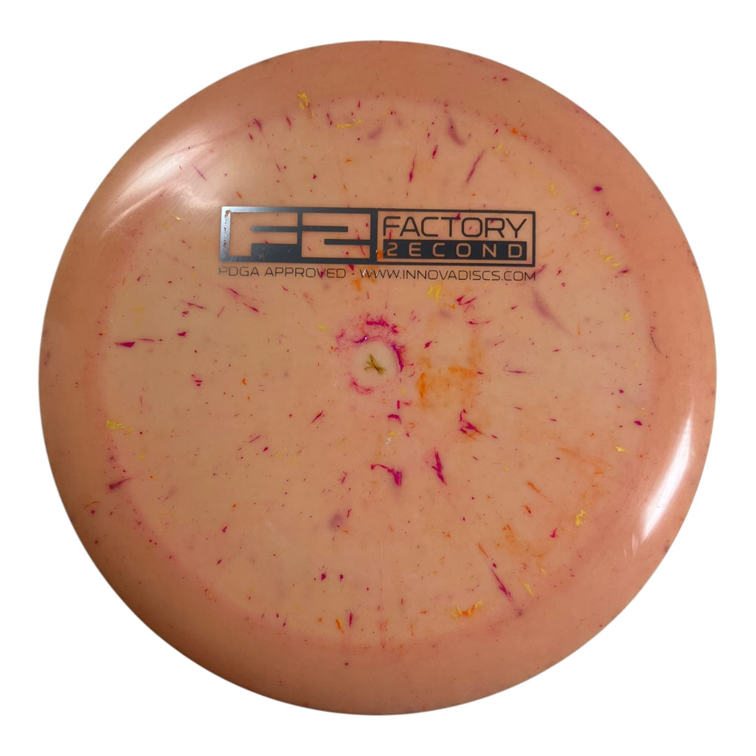 Innova Champion Discs Destroyer - Used Like New | Splatter Star | Orange/Silver 175g (Factory Second) Disc Golf