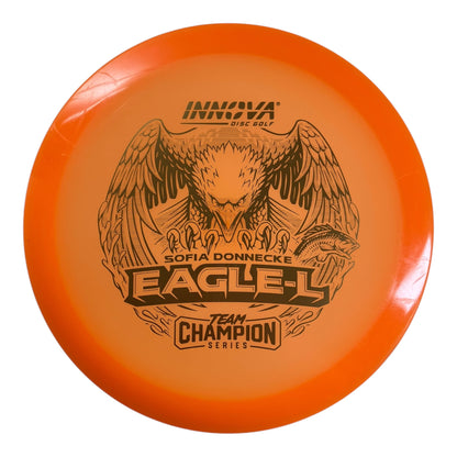 Innova Champion Discs Eagle-L - Used Like New | Proto Glow Champion | Orange/Gold 173g (Sofia Donnecke) Disc Golf