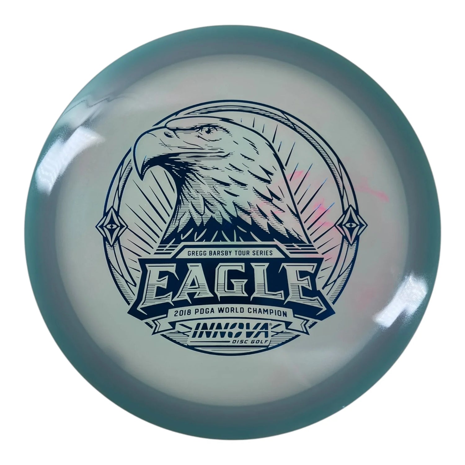 Innova Champion Discs Eagle | Proto Glow Champion | Blue/Blue 175g (Gregg Barbsy) Disc Golf