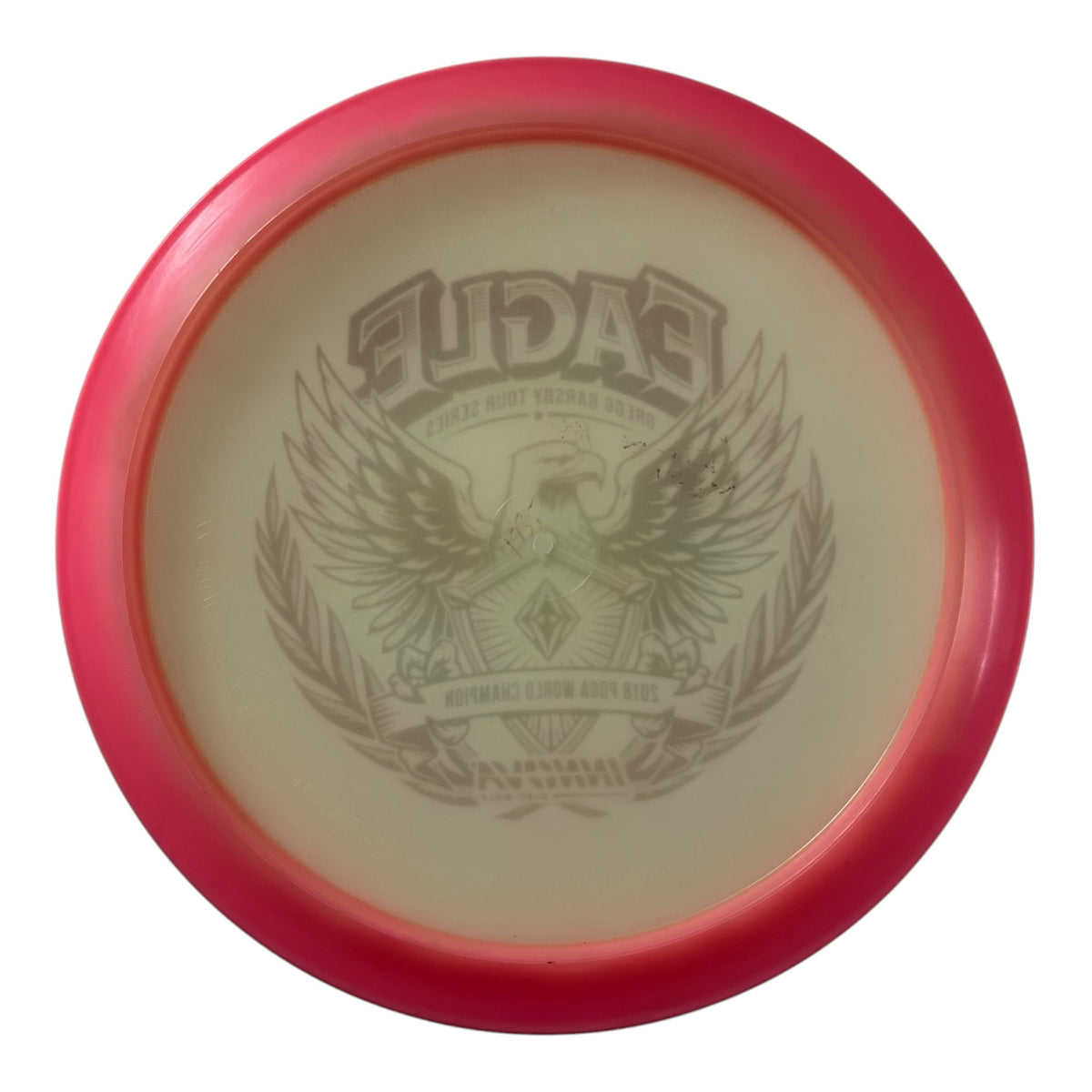 Innova Champion Discs Eagle - Used Excellent | Proto Glow Halo Champion | Pink/Purple 175g (Gregg Barsby 2024) Disc Golf