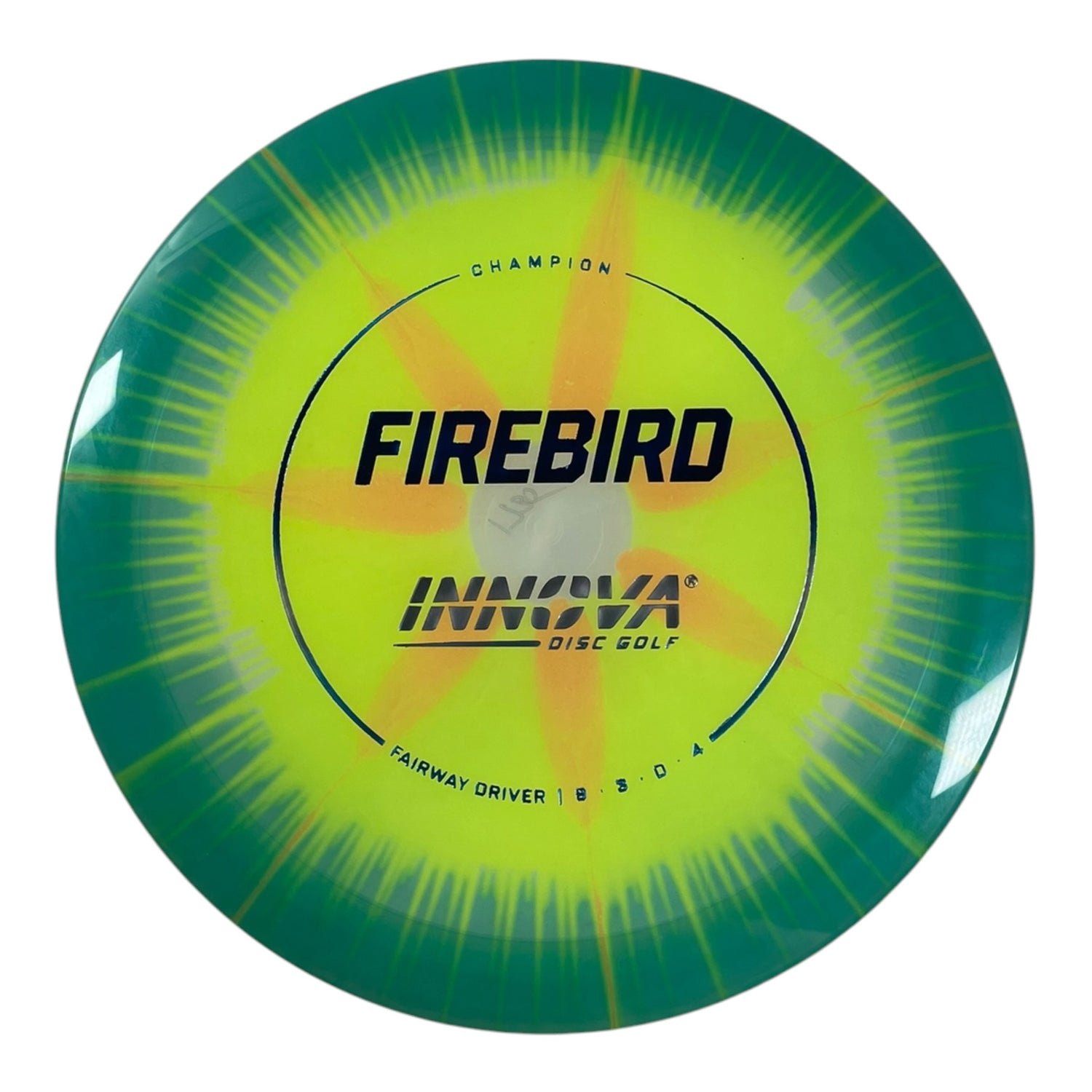 Innova Champion Discs Firebird | Champion I-Dye | Green/Multi 173g Disc Golf
