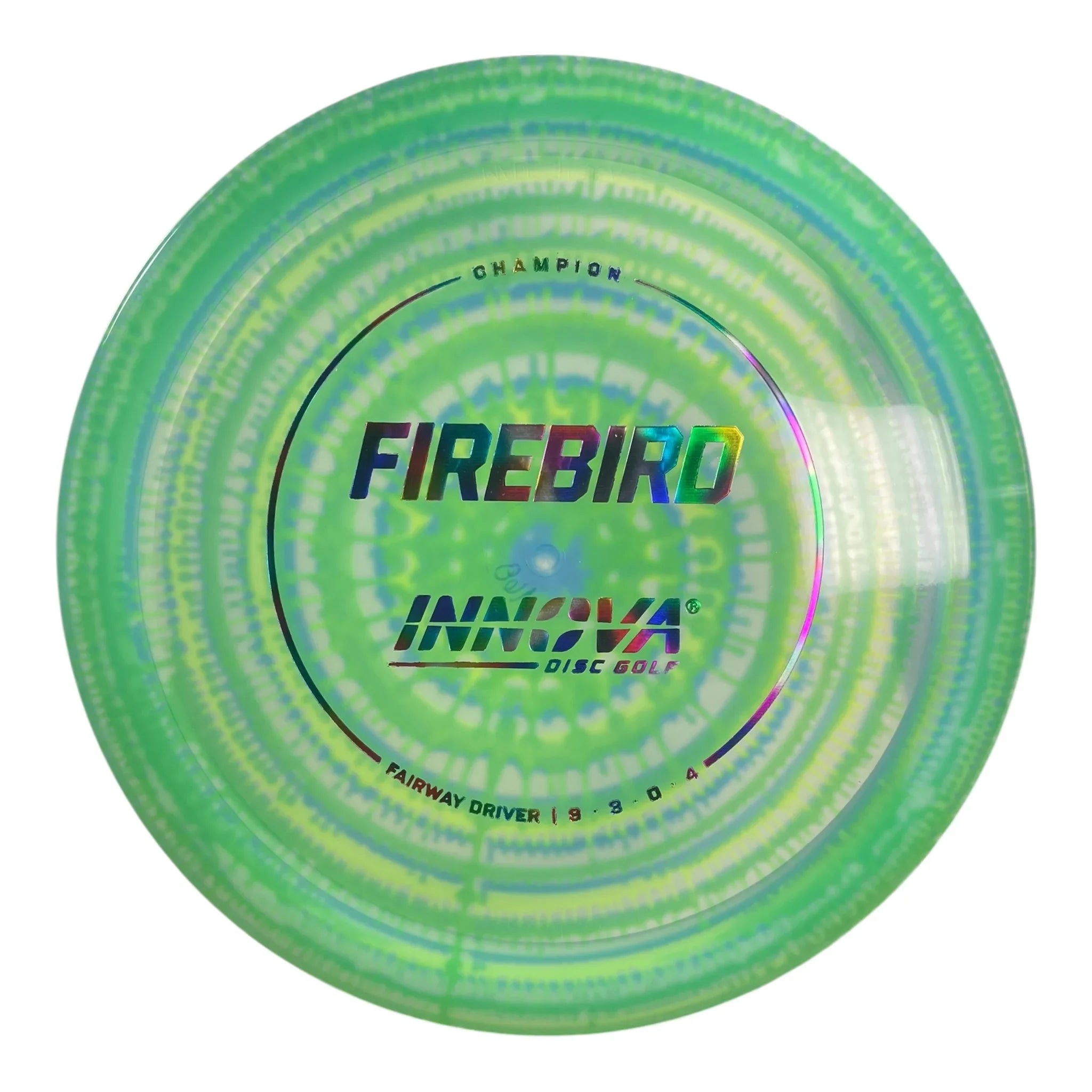 Innova Champion Discs Firebird | Champion I-Dye | Green/Rainbow 168g Disc Golf