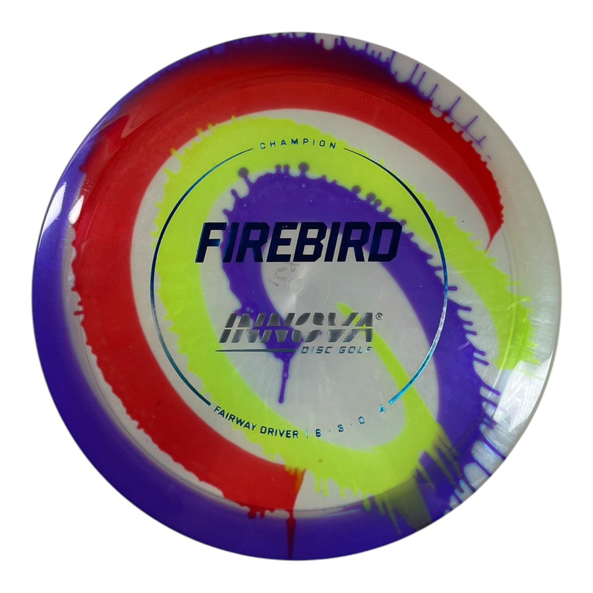 Innova Champion Discs Firebird | Champion I-Dye | Purple/Multi 168g Disc Golf