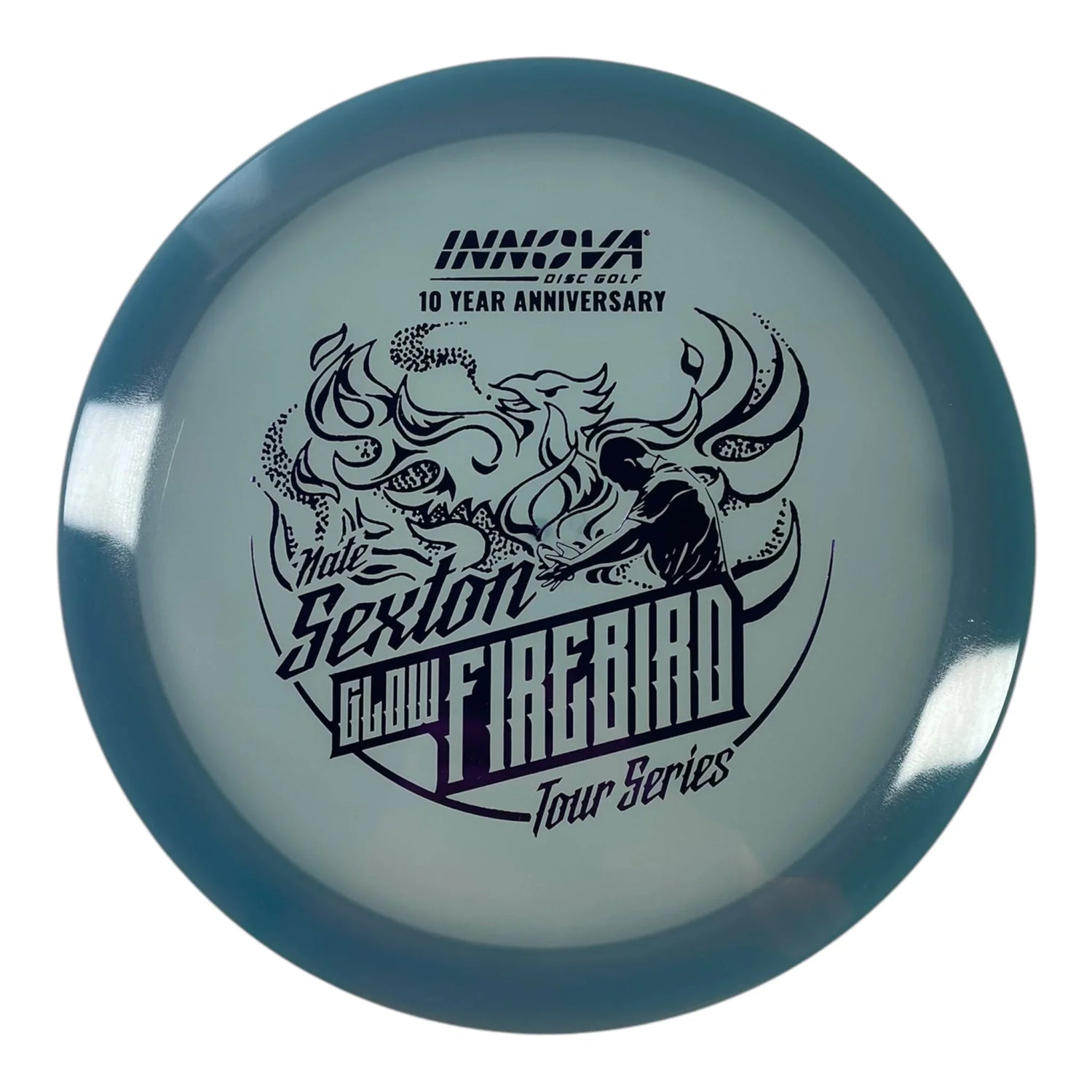 Innova Champion Discs Firebird | Champion Proto Glow | Blue/Purple 173g (Nate Sexton 10 Year Anniversary) Disc Golf