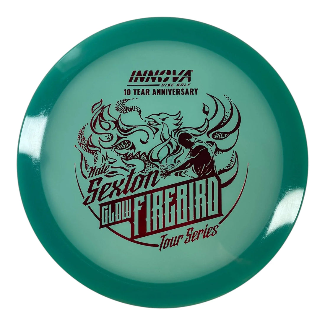 Innova Champion Discs Firebird | Champion Proto Glow | Blue/Red 173g (Nate Sexton 10 Year Anniversary) Disc Golf