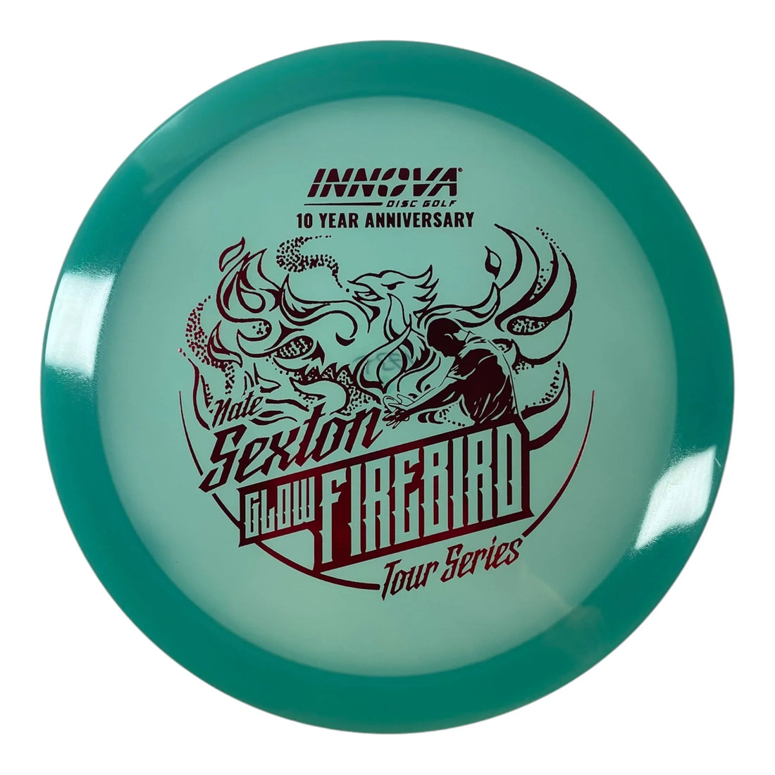 Innova Champion Discs Firebird | Champion Proto Glow | Blue/Red 173g (Nate Sexton 10 Year Anniversary) Disc Golf