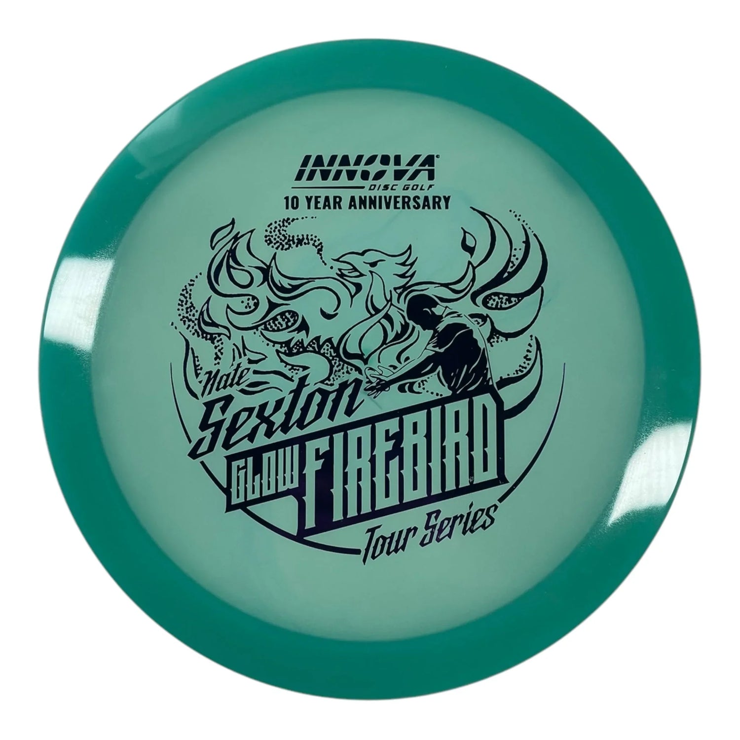 Innova Champion Discs Firebird | Champion Proto Glow | Green/Purple 173g (Nate Sexton 10 Year Anniversary) Disc Golf