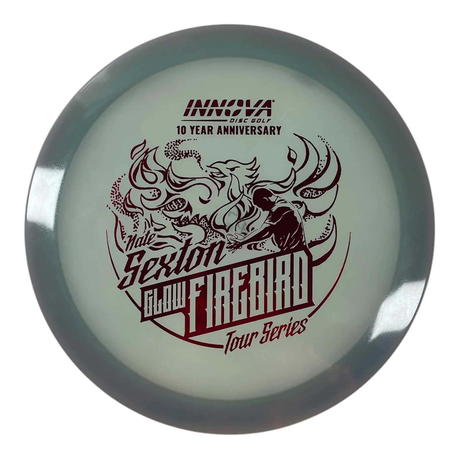 Innova Champion Discs Firebird | Champion Proto Glow | Green/Red 173g (Nate Sexton 10 Year Anniversary) Disc Golf