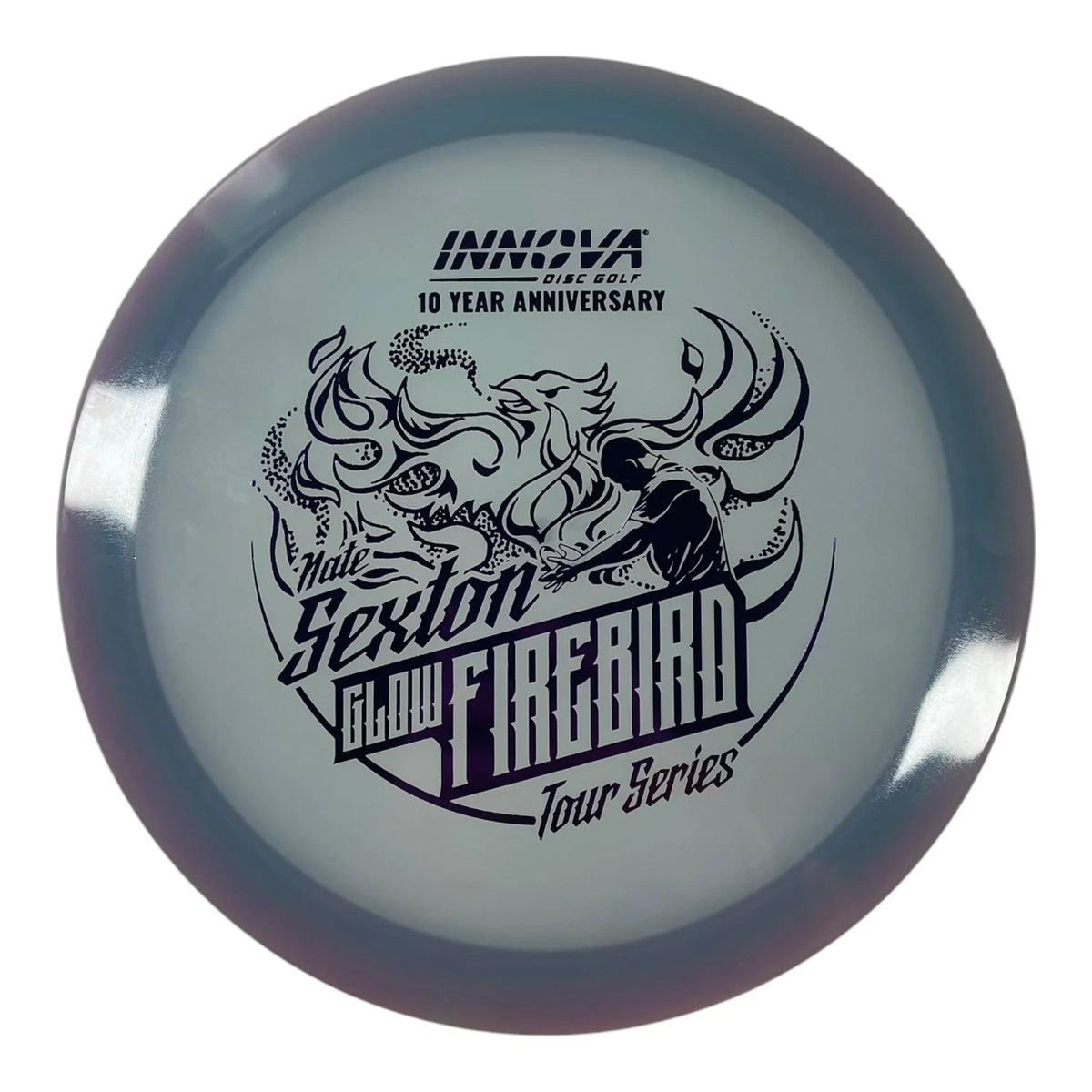 Innova Champion Discs Firebird | Champion Proto Glow | Purple/Purple 173g (Nate Sexton 10 Year Anniversary) Disc Golf