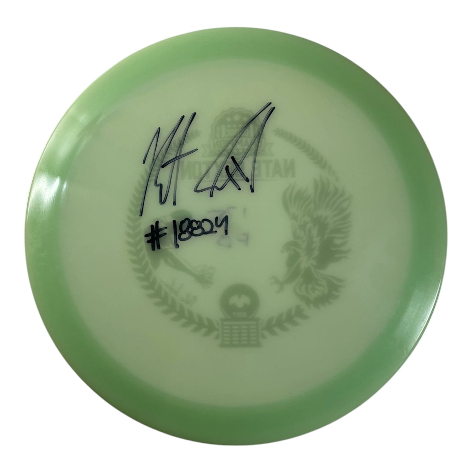 Innova Champion Discs Firebird | Glow Champion | Green/Gold 175g (Nate Sexton 2017 USDGC - Signed) Disc Golf