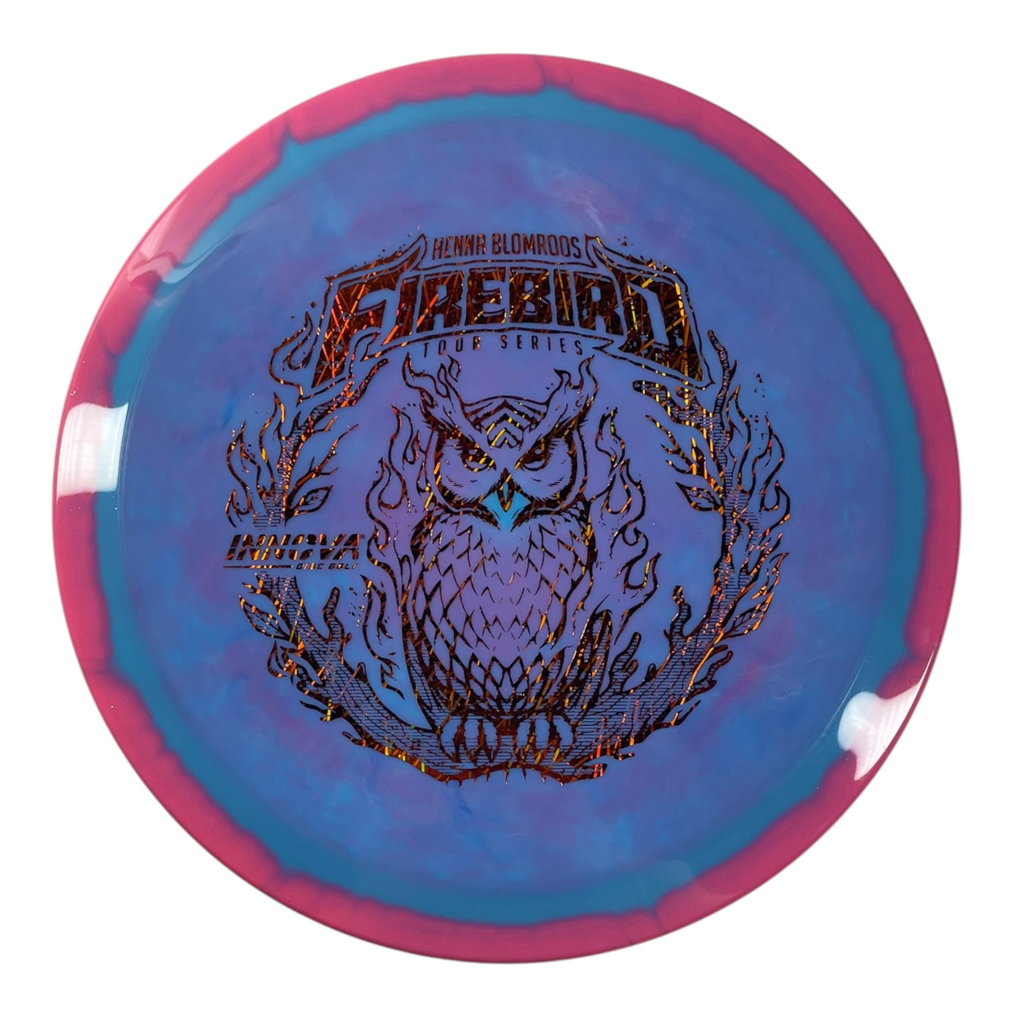 Innova Champion Discs Firebird | Halo Star | Pink/Orange Holo 175g (Henna Blomroos) Disc Golf
