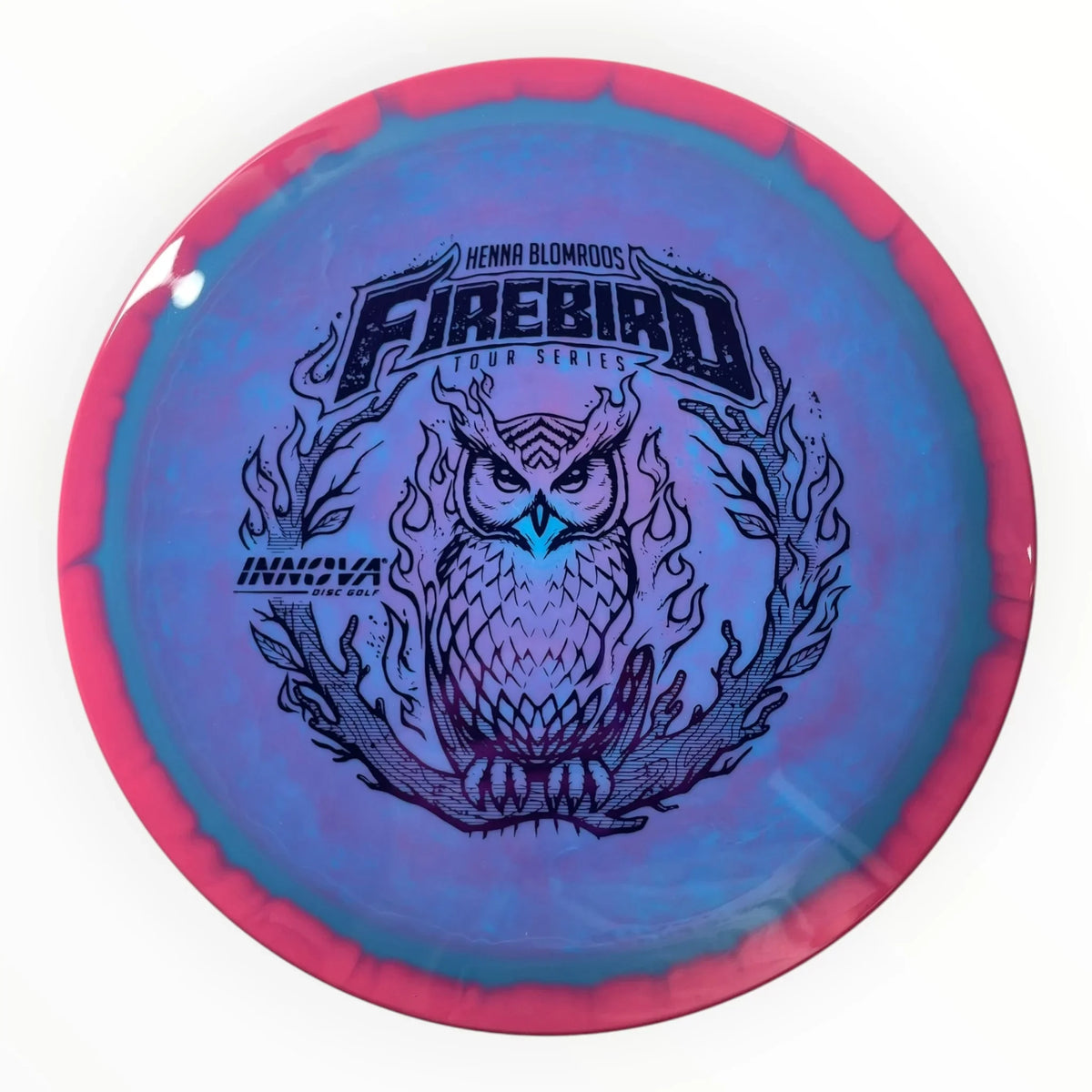 Innova Champion Discs Firebird | Halo Star | Pink/Purple 175g (Henna Blomroos) Disc Golf