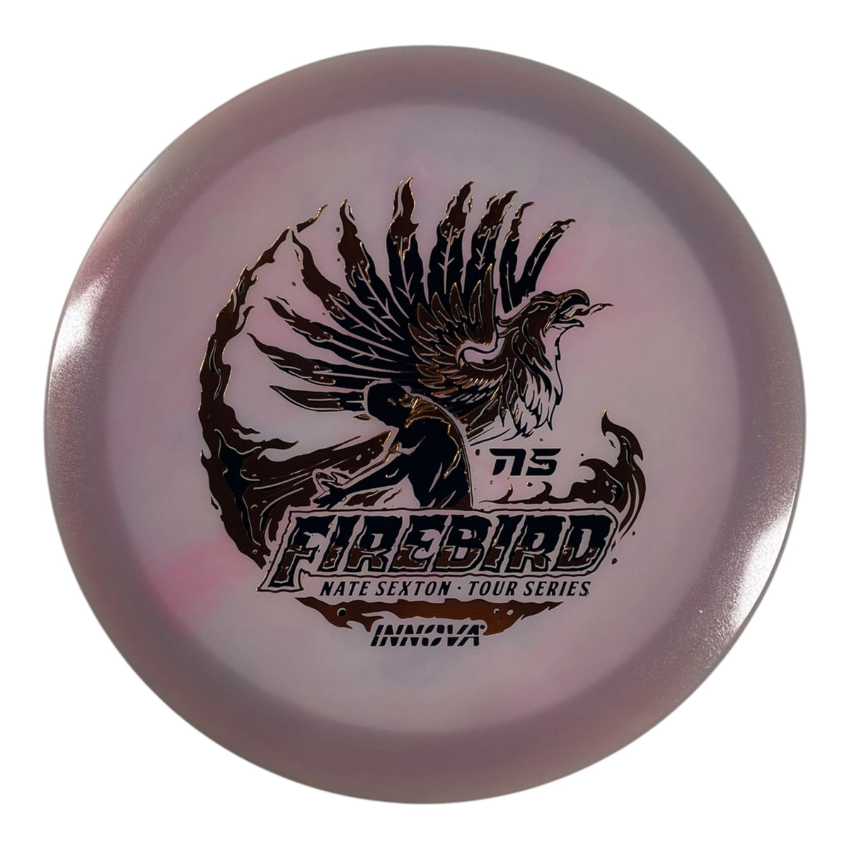 Innova Champion Discs Firebird | Proto Glow Champion | Pink/Black/Bronze 175g (Nate Sexton 2026) Disc Golf