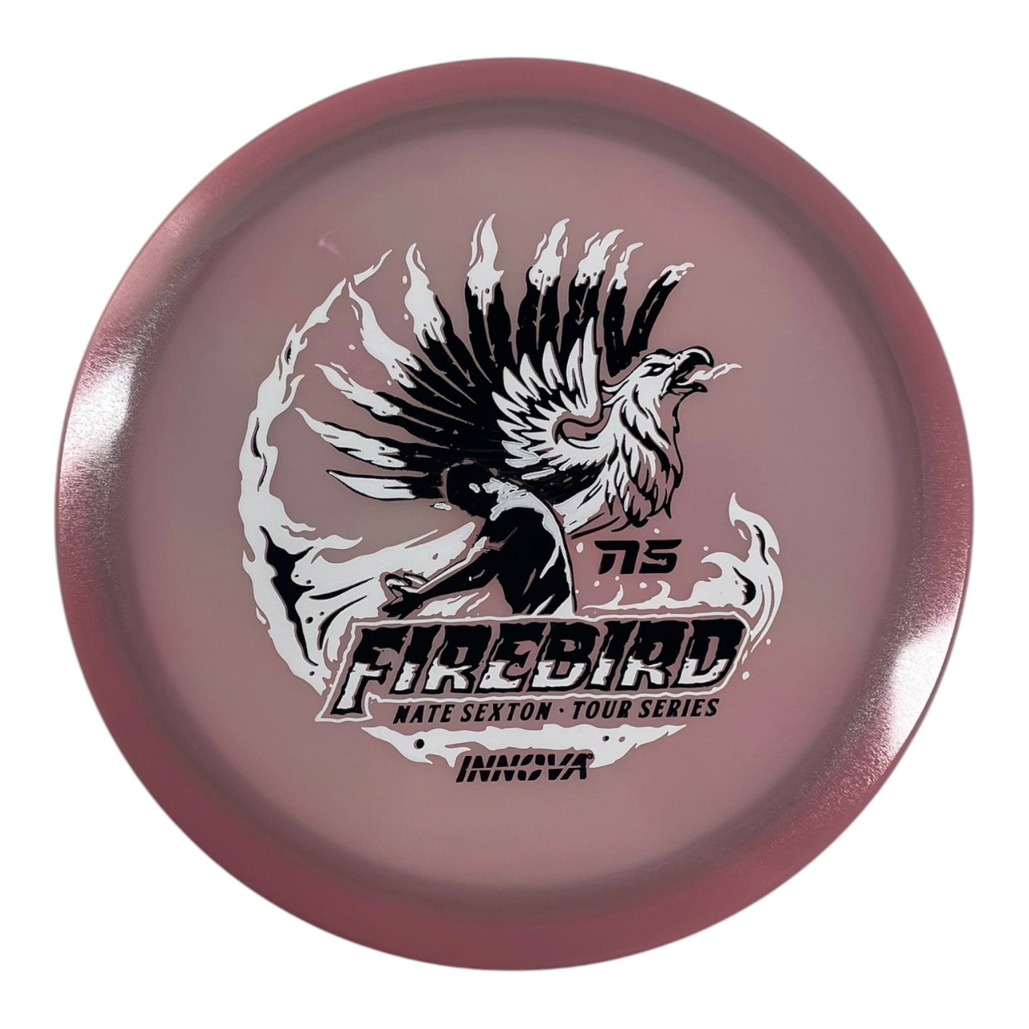 Innova Champion Discs Firebird | Proto Glow Champion | Pink/Black/White 175g (Nate Sexton 2026) Disc Golf