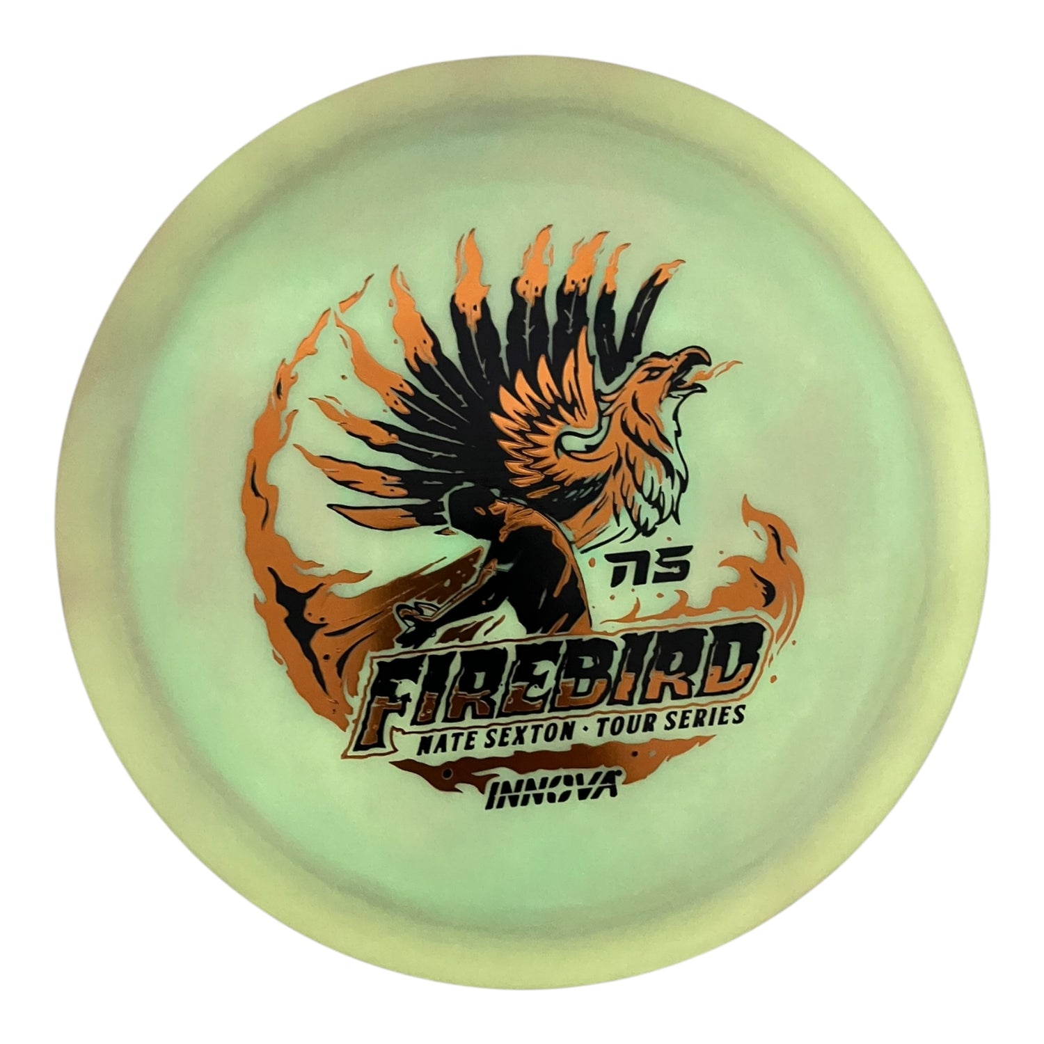Innova Champion Discs Firebird | Proto Glow Halo Champion | Pink/Gold 173g (Nate Sexton 2026) Disc Golf