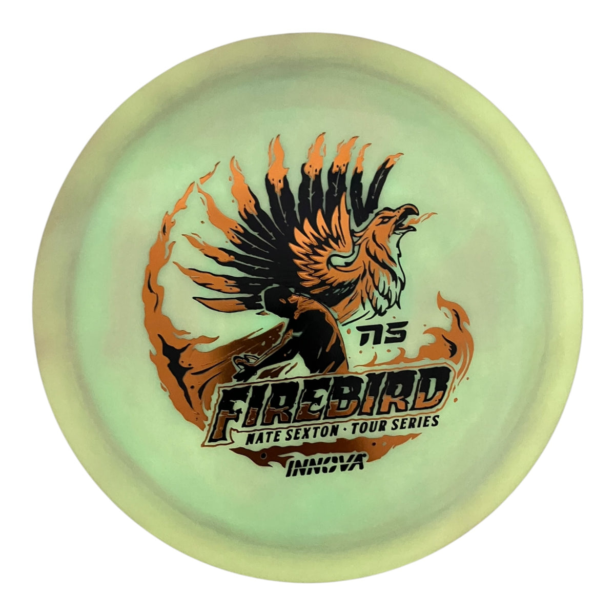 Innova Champion Discs Firebird | Proto Glow Halo Champion | Pink/Gold 173g (Nate Sexton 2026) Disc Golf