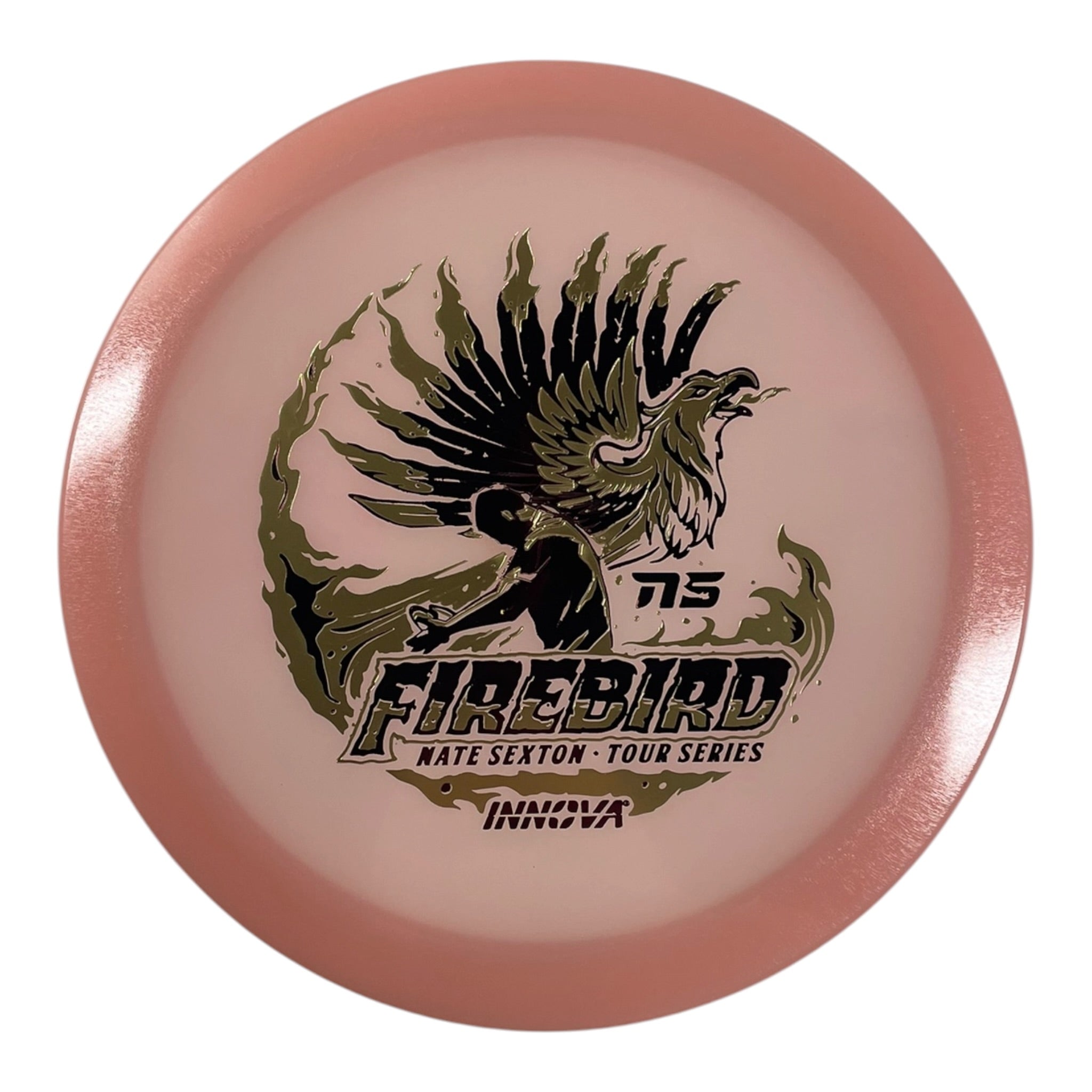 Innova Champion Discs Firebird | Proto Glow Champion | Pink/Gold/Red 173g (Nate Sexton 2026) Disc Golf