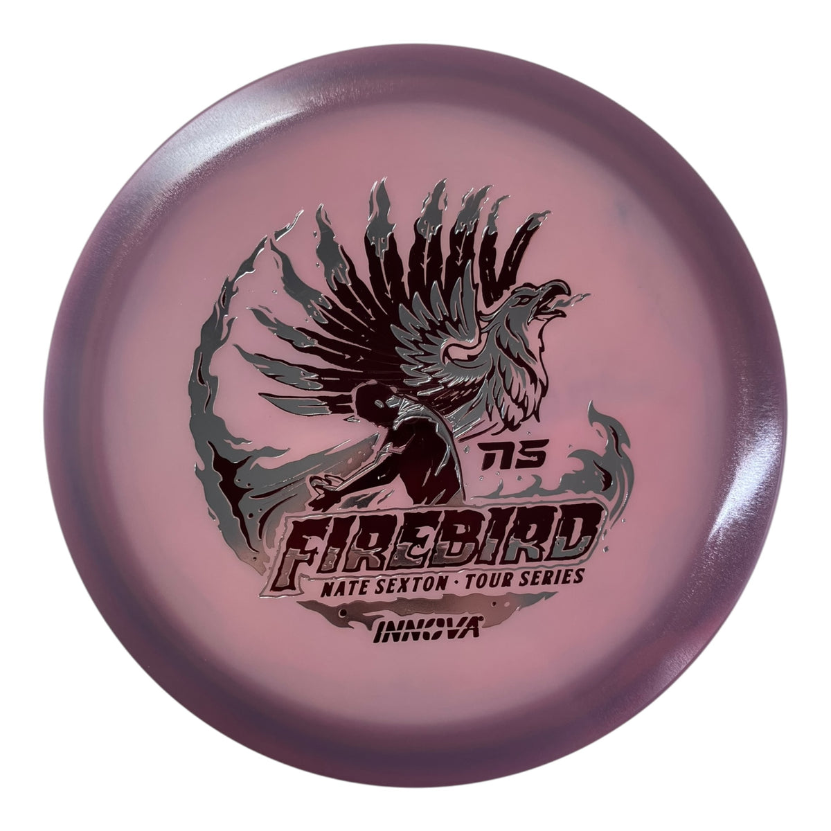 Innova Champion Discs Firebird | Proto Glow Halo Champion | Purple/Red/Silver 173g (Nate Sexton 2026) Disc Golf