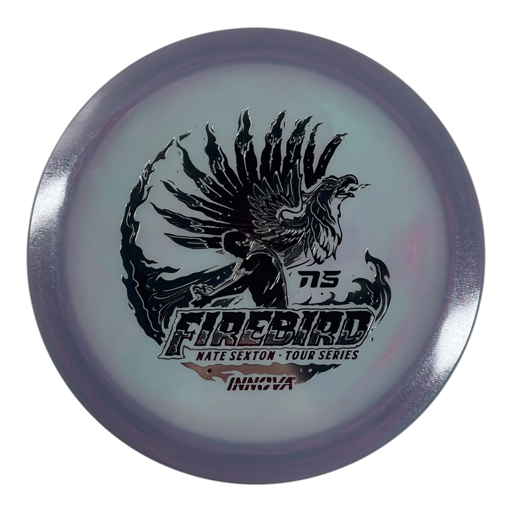 Innova Champion Discs Firebird | Proto Glow Champion | Purple/Silver/Red 174g (Nate Sexton 2026) Disc Golf