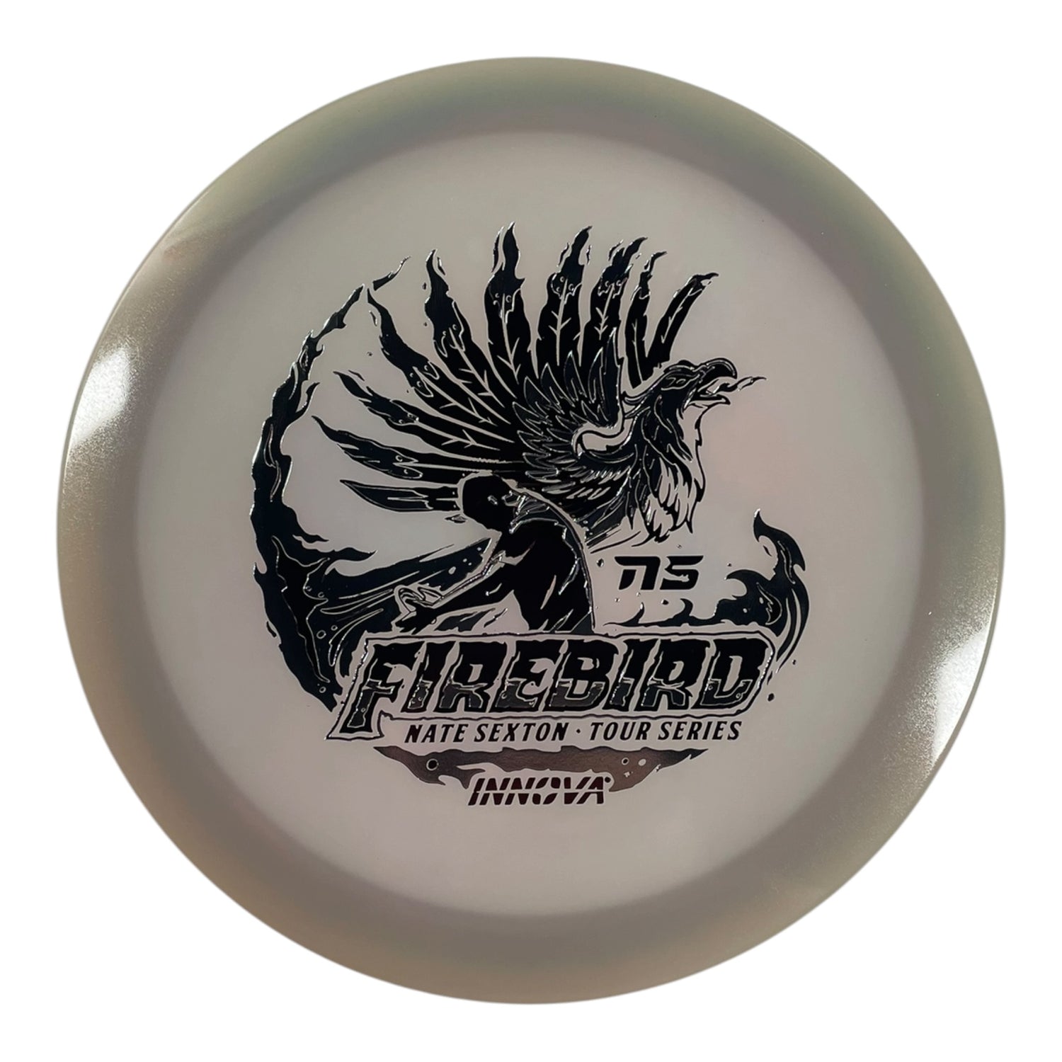 Innova Champion Discs Firebird | Proto Glow Champion | Tan/Silver/Red 173g (Nate Sexton 2026) Disc Golf