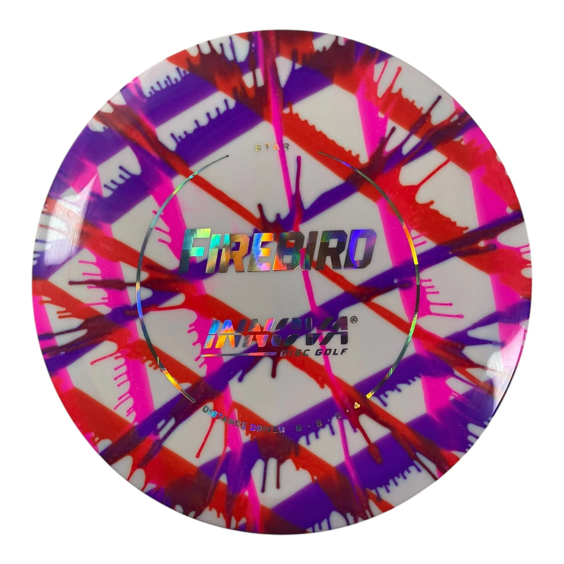 Innova Champion Discs Firebird | Star I-Dye | Purple/Holo 168g Disc Golf