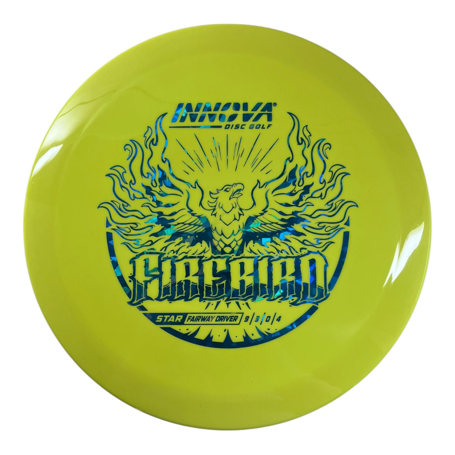 Innova Champion Discs Firebird | Star | Yellow/Blue 168g Disc Golf